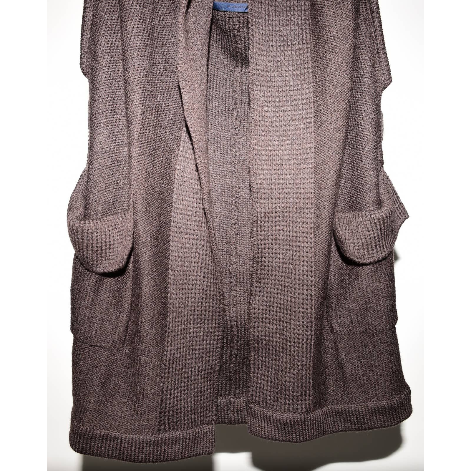 Rick Owens Olmar and Mirta Chain Link Cable Knit Robe Size US L / EU 52-54 / 3 - 7 Thumbnail