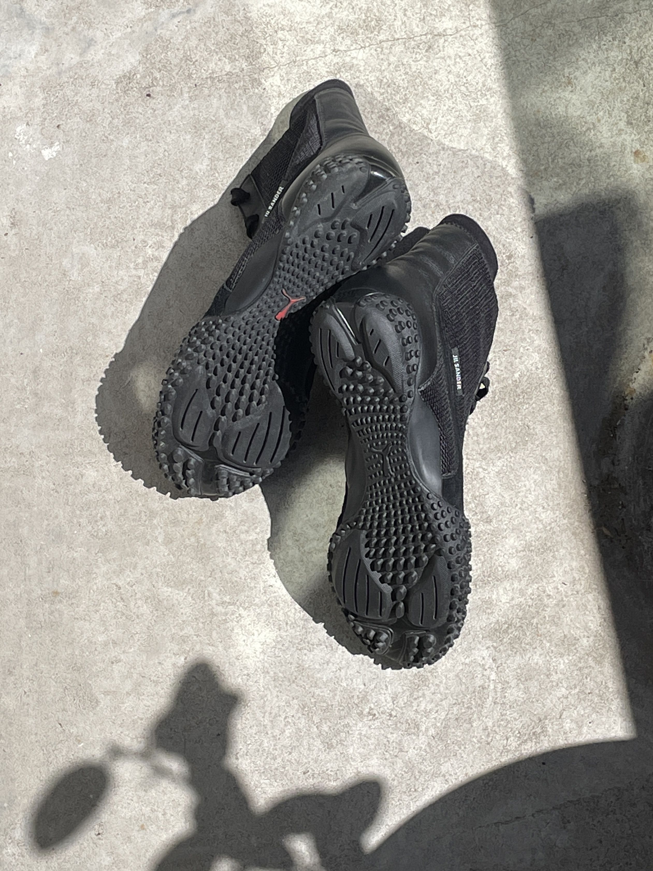 Raf Simons era Puma by Jil Sander Leather Sneakers