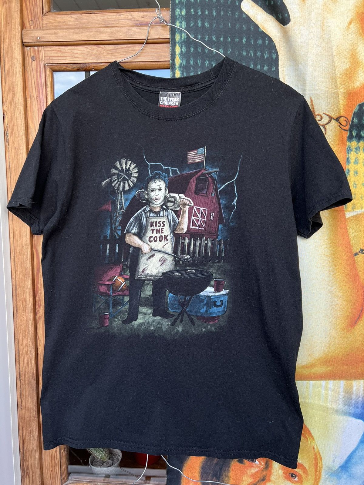 Expert Horror Vintage Movie The Texas Chainsaw Massacre Size US M / EU 48-50 / 2 - 3 Thumbnail