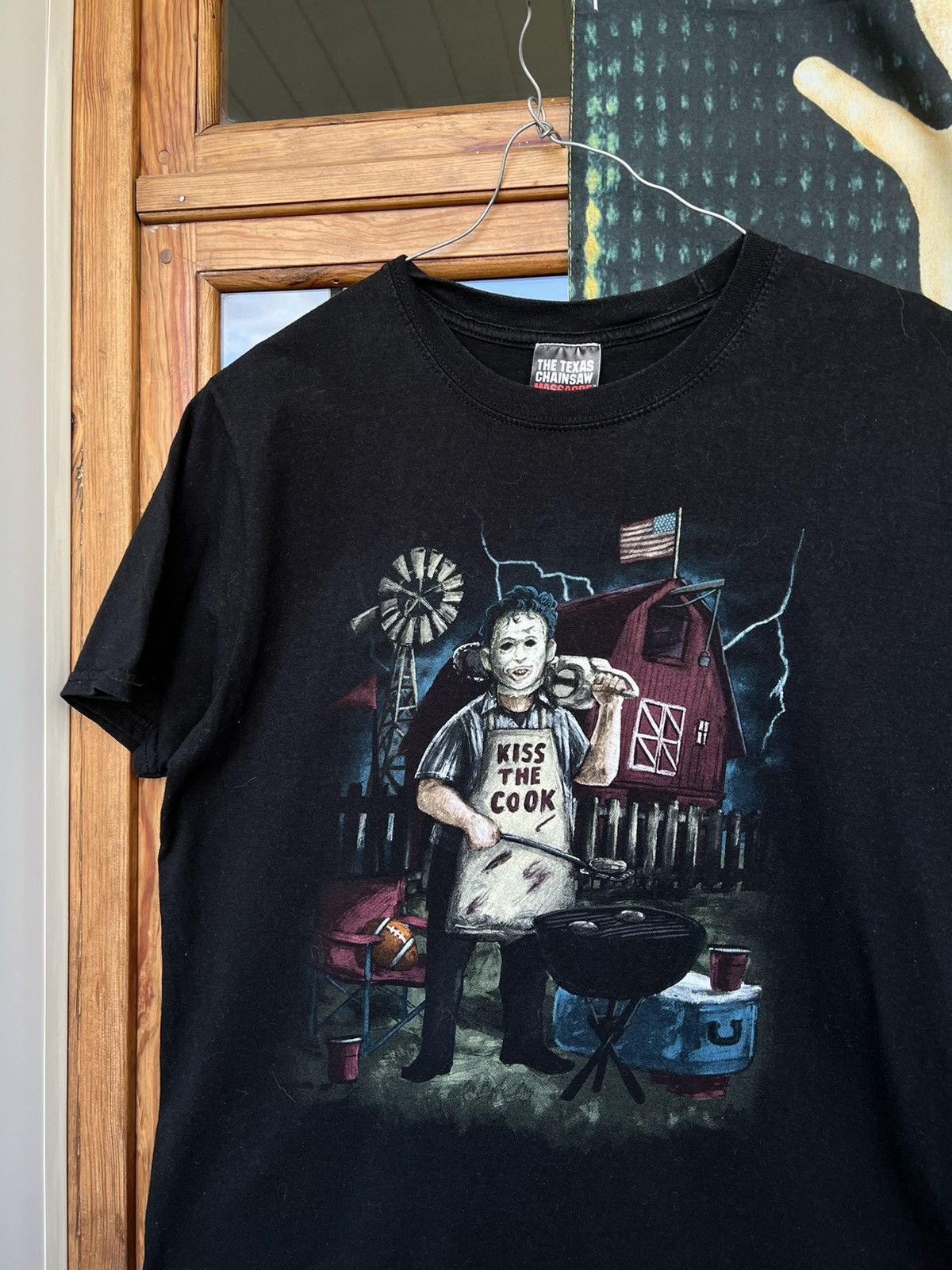 Expert Horror Vintage Movie The Texas Chainsaw Massacre Size US M / EU 48-50 / 2 - 2 Thumbnail