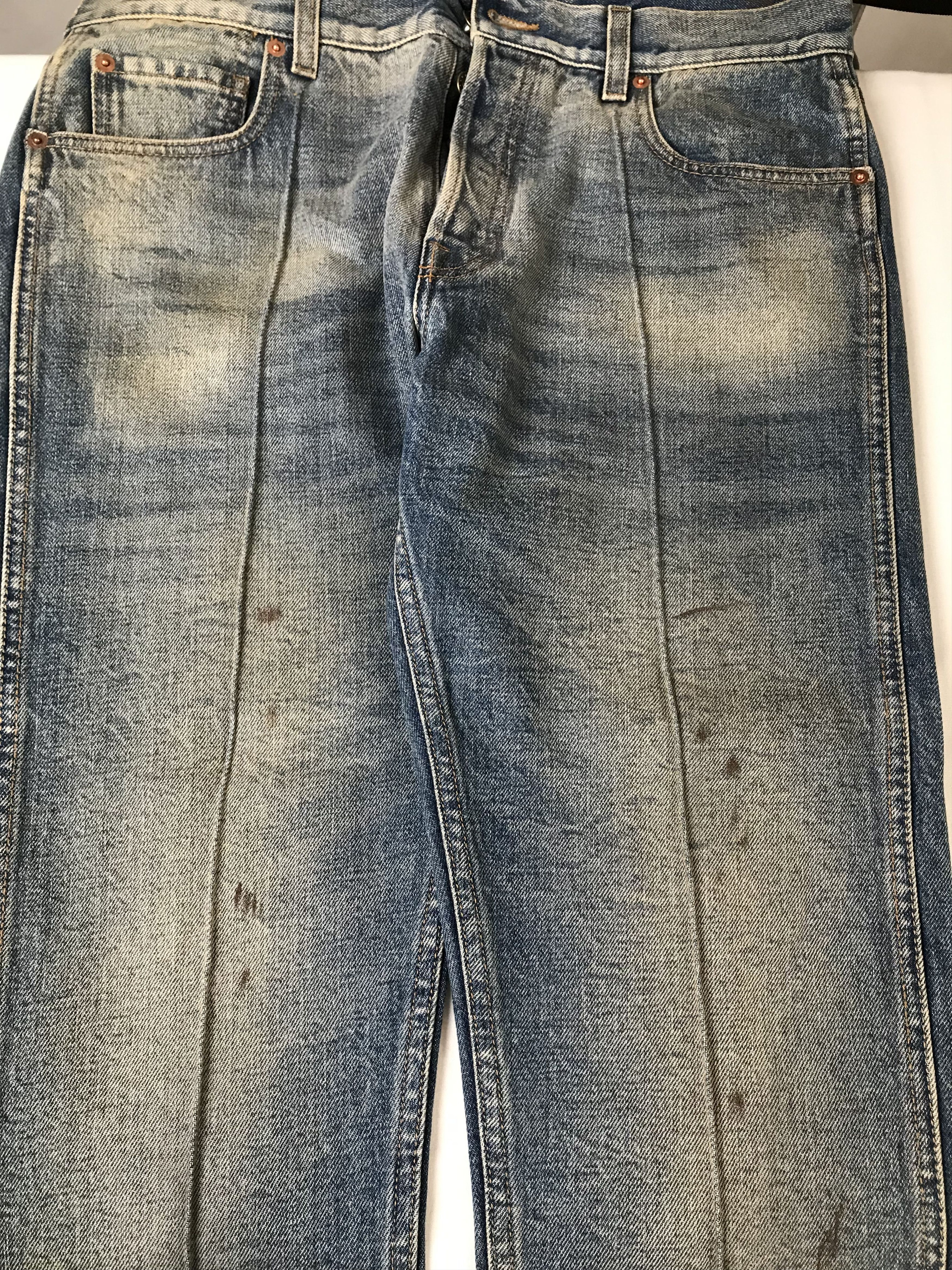 Gucci Gucci Classic Acid Wash Blue Jeans Size US 34 / EU 50 - 9 Thumbnail