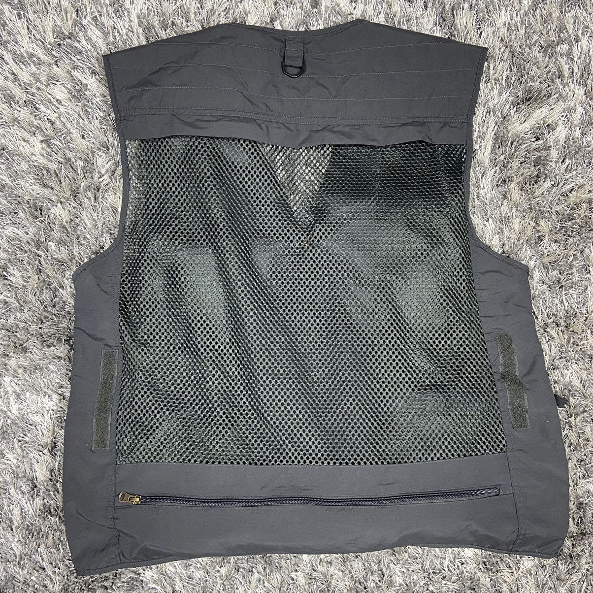 Japanese Brand ARCHIVE BAGGY PUFF MULTIPOCKET UTILITY BONDAGE VEST - № 2076 Size US XXL / EU 58 / 5 - 3 Thumbnail