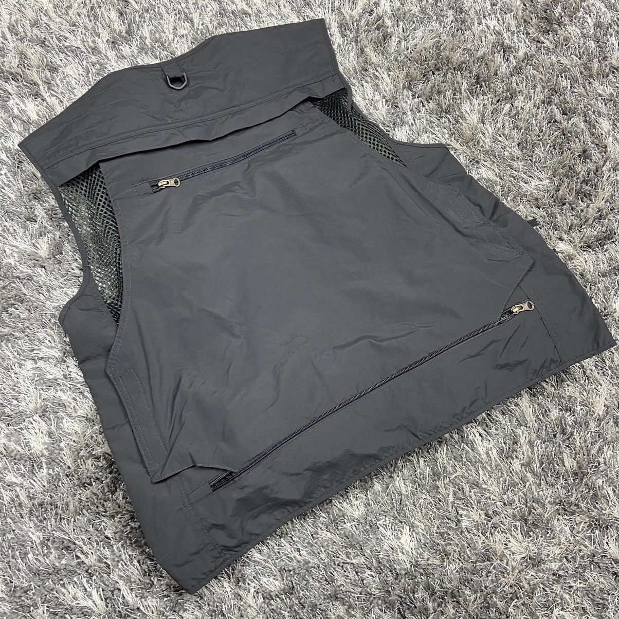 Japanese Brand ARCHIVE BAGGY PUFF MULTIPOCKET UTILITY BONDAGE VEST - № 2076 Size US XXL / EU 58 / 5 - 2 Thumbnail