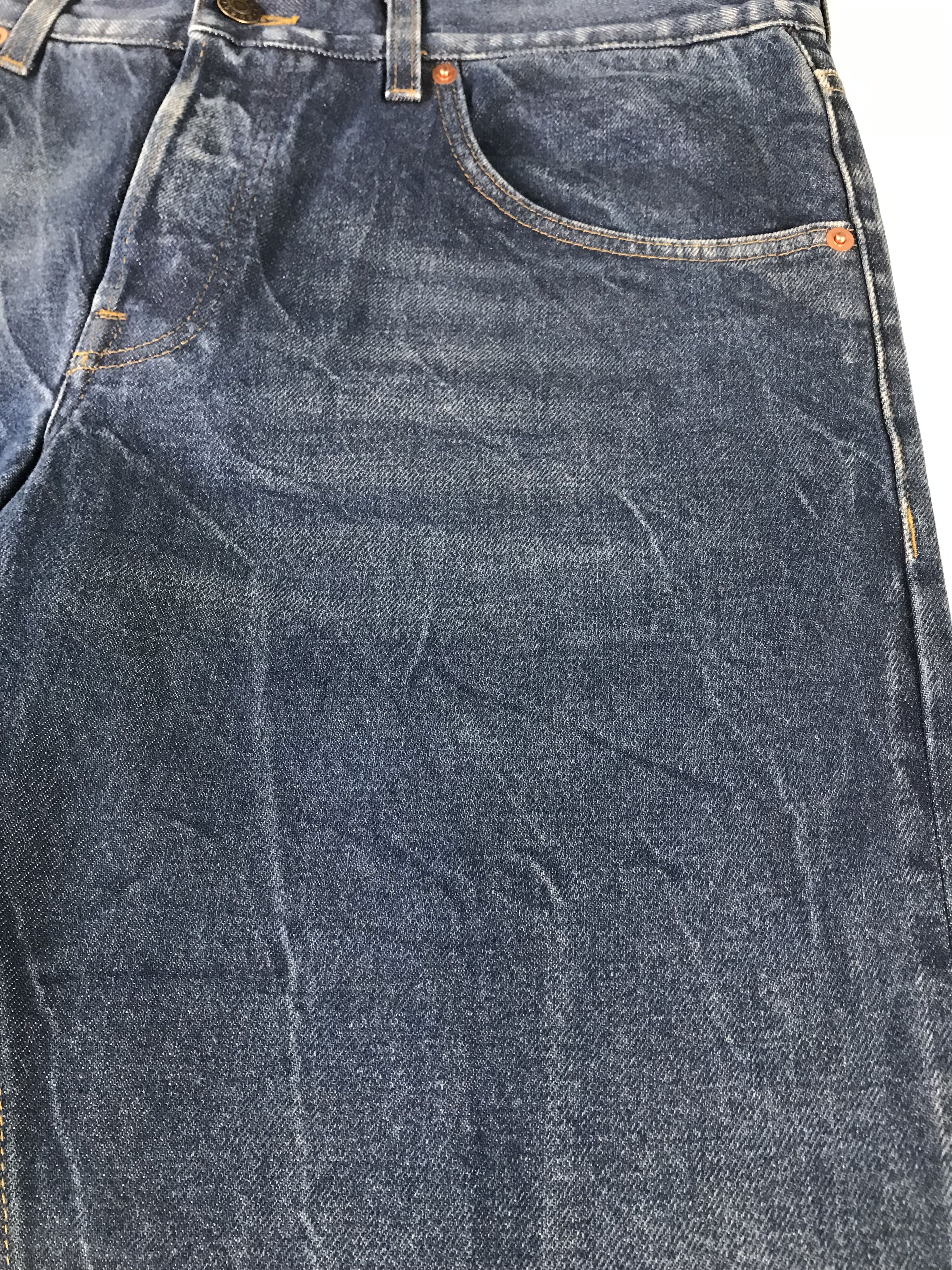 Gucci Gucci Blue Jeans With Red Embroidered Text Size US 34 / EU 50 - 8 Thumbnail