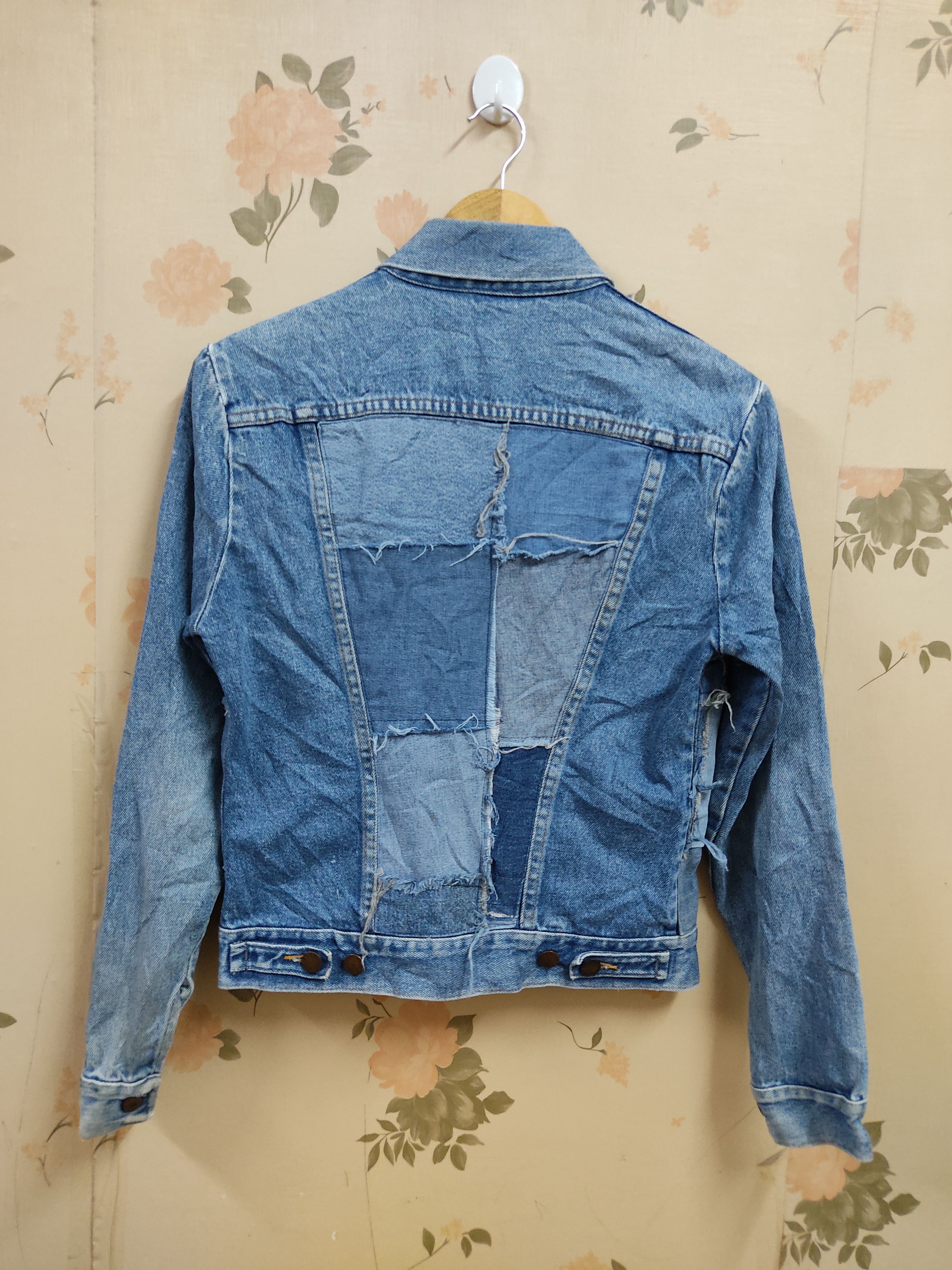 Rustler × Vintage Vintage RUSTLER PATCHWORK JACKET Size US S / EU 44-46 / 1 - 9 Thumbnail
