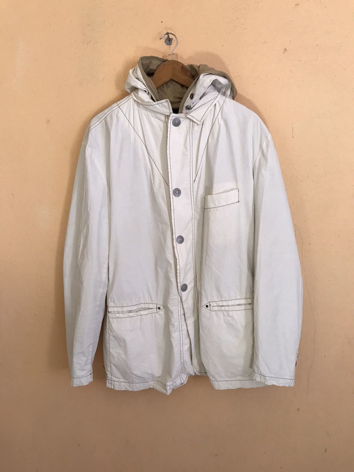 Armani VINTAGE ARMANI JEANS PARKA JACKET Size US L / EU 52-54 / 3 - 2 Thumbnail