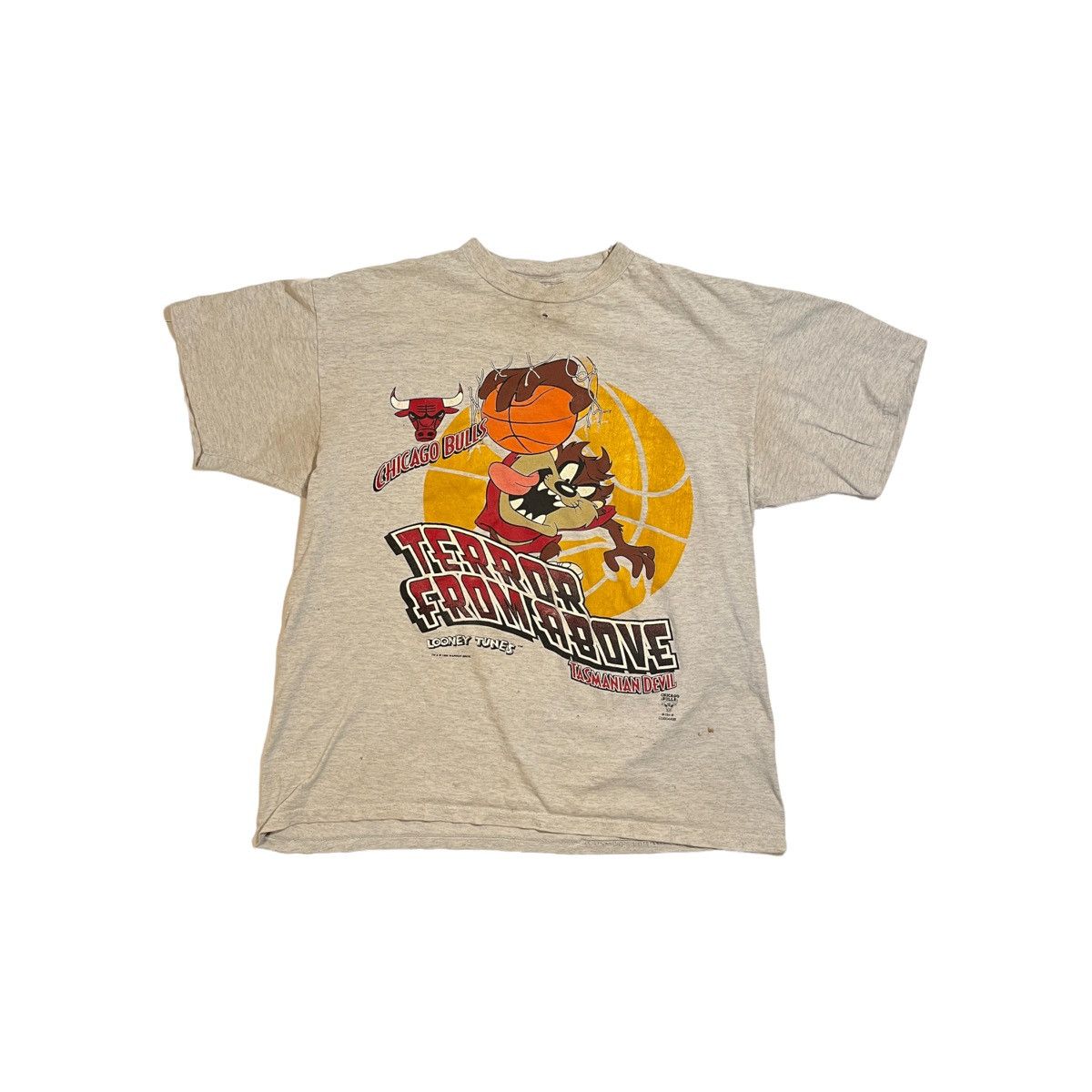 NBA × Warner Bros 1996 Taz Chicago Bulls Terror From Above Shirt Size US L / EU 52-54 / 3 - 1 Thumbnail