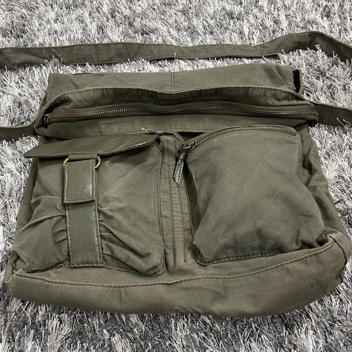 Japanese Brand BAGGY TRANSFORMER RARE MULTIPOCKET CROSSBODY BAG - № 6029 Size ONE SIZE - 3 Thumbnail