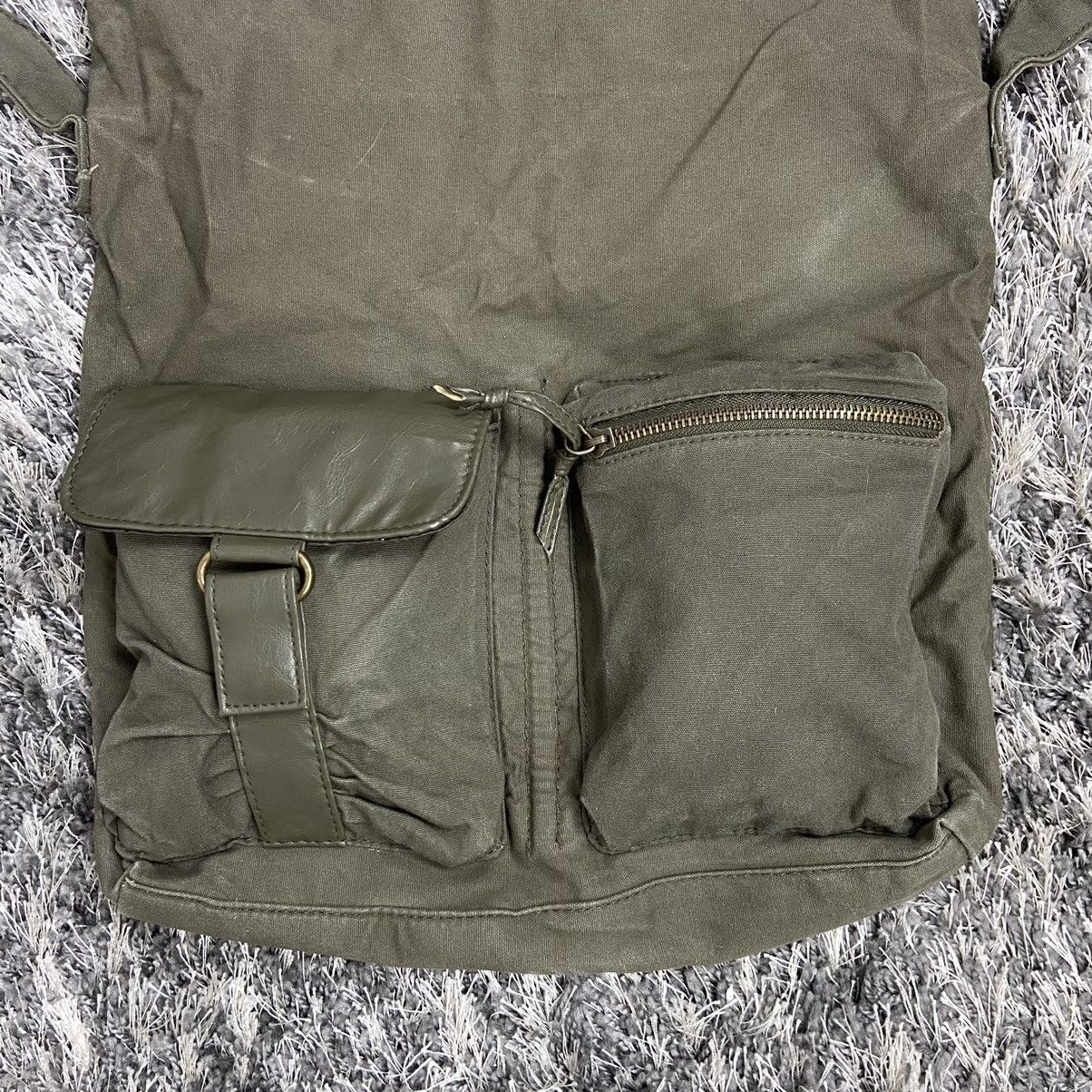Japanese Brand BAGGY TRANSFORMER RARE MULTIPOCKET CROSSBODY BAG - № 6029 Size ONE SIZE - 6 Thumbnail