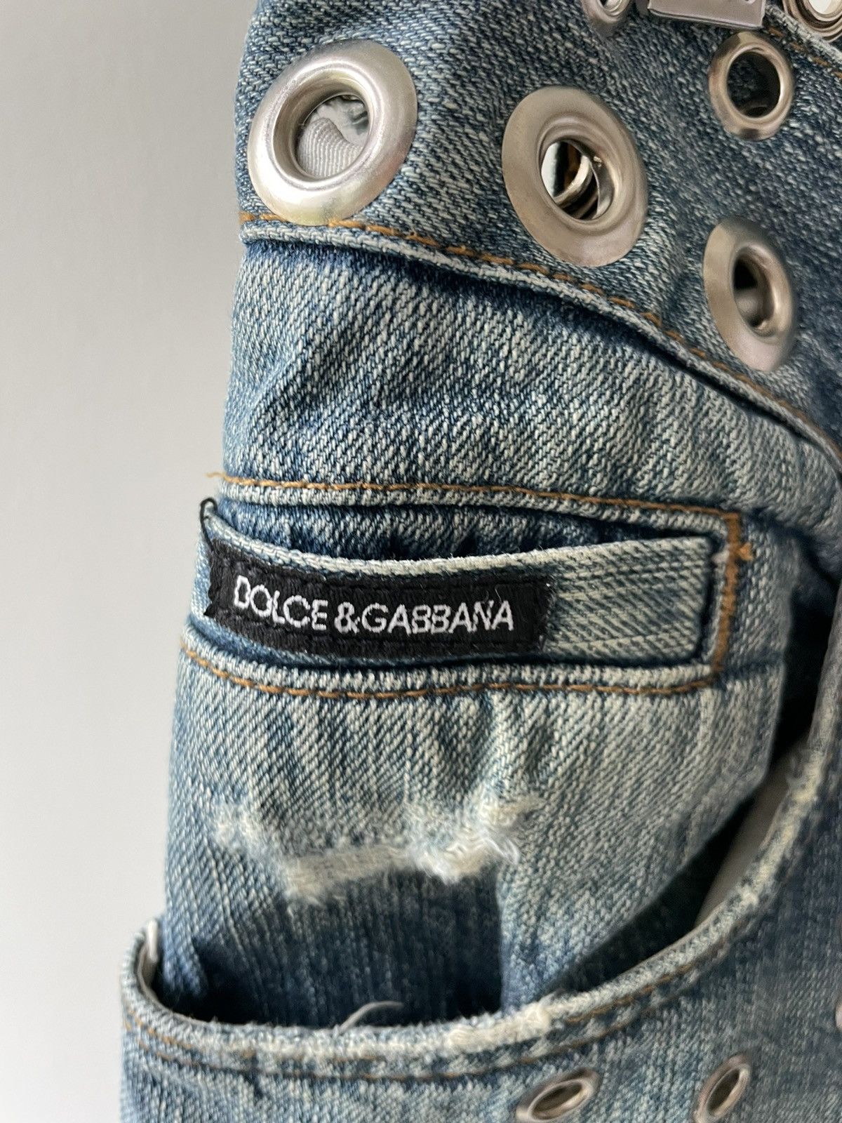 パンツ 2000s D&G 10TAGS DENIM 00s Dolce & Gabbana Studded Jeans – Boketto