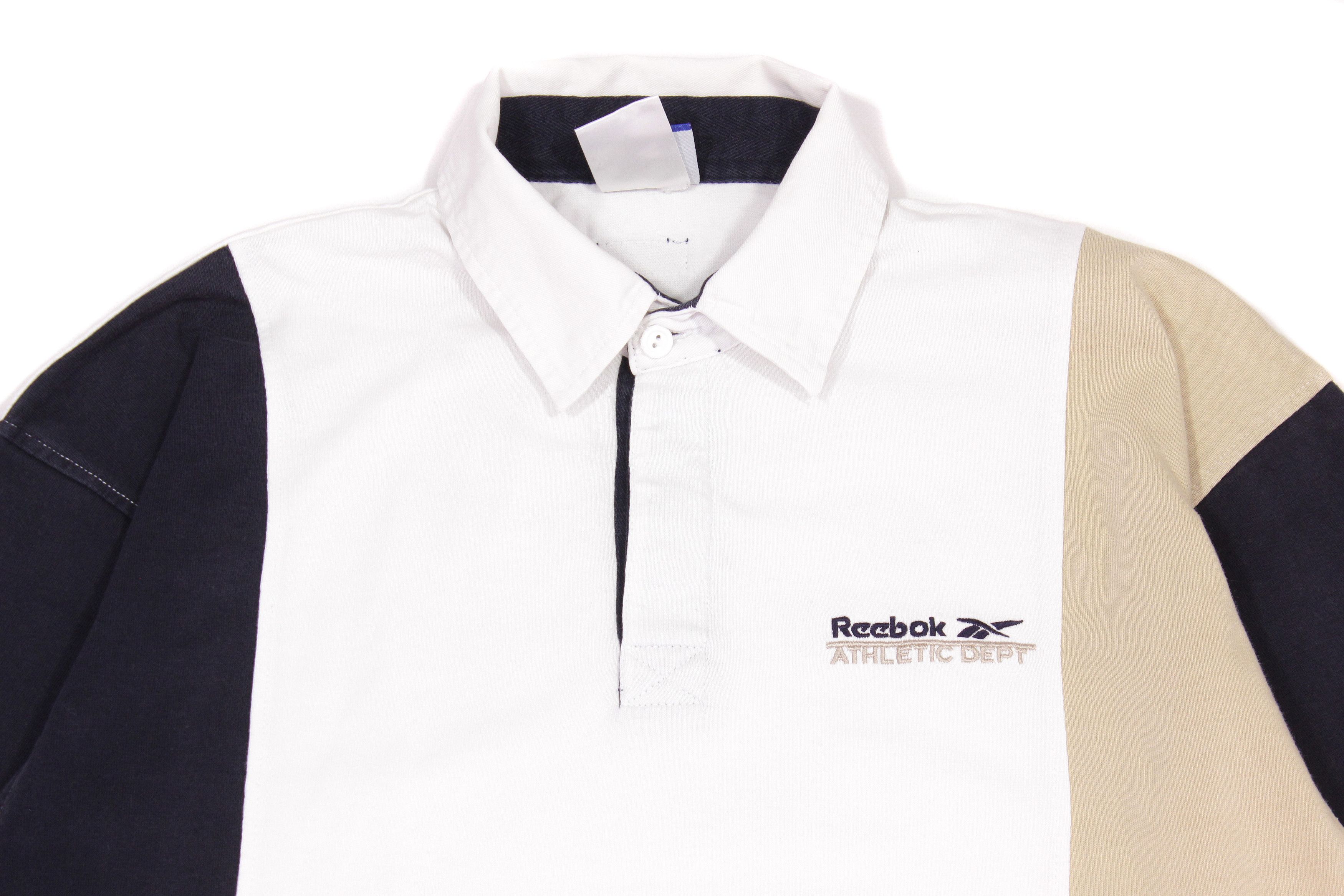 Reebok 90S Logo Rugby Vintage Size US M / EU 48-50 / 2 - 3 Thumbnail