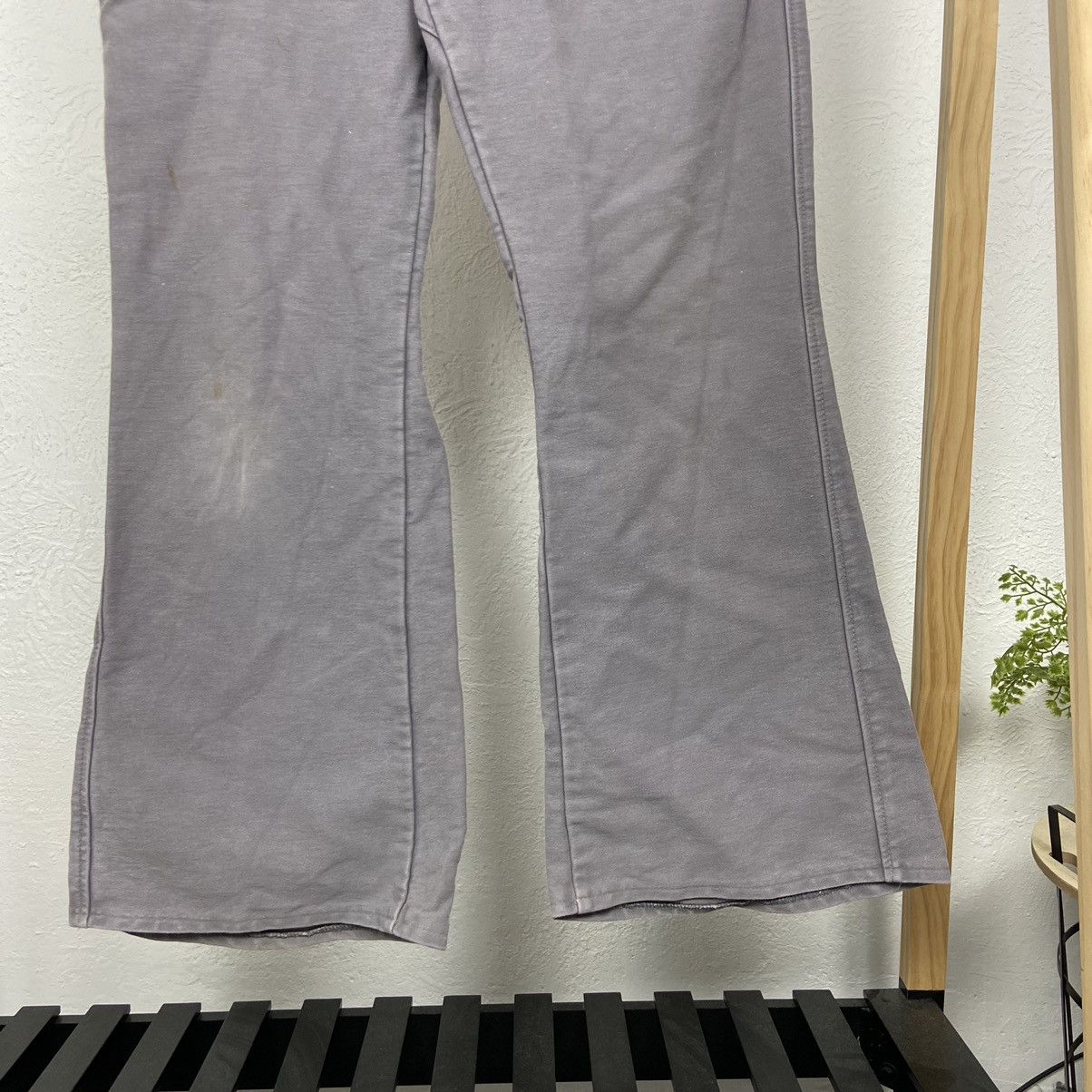 Vintage 1970s DOUBLE ZIPPER RARE ARCHIVE FADED WORK PANTS - 3201 Size US 34 / EU 50 - 4 Thumbnail