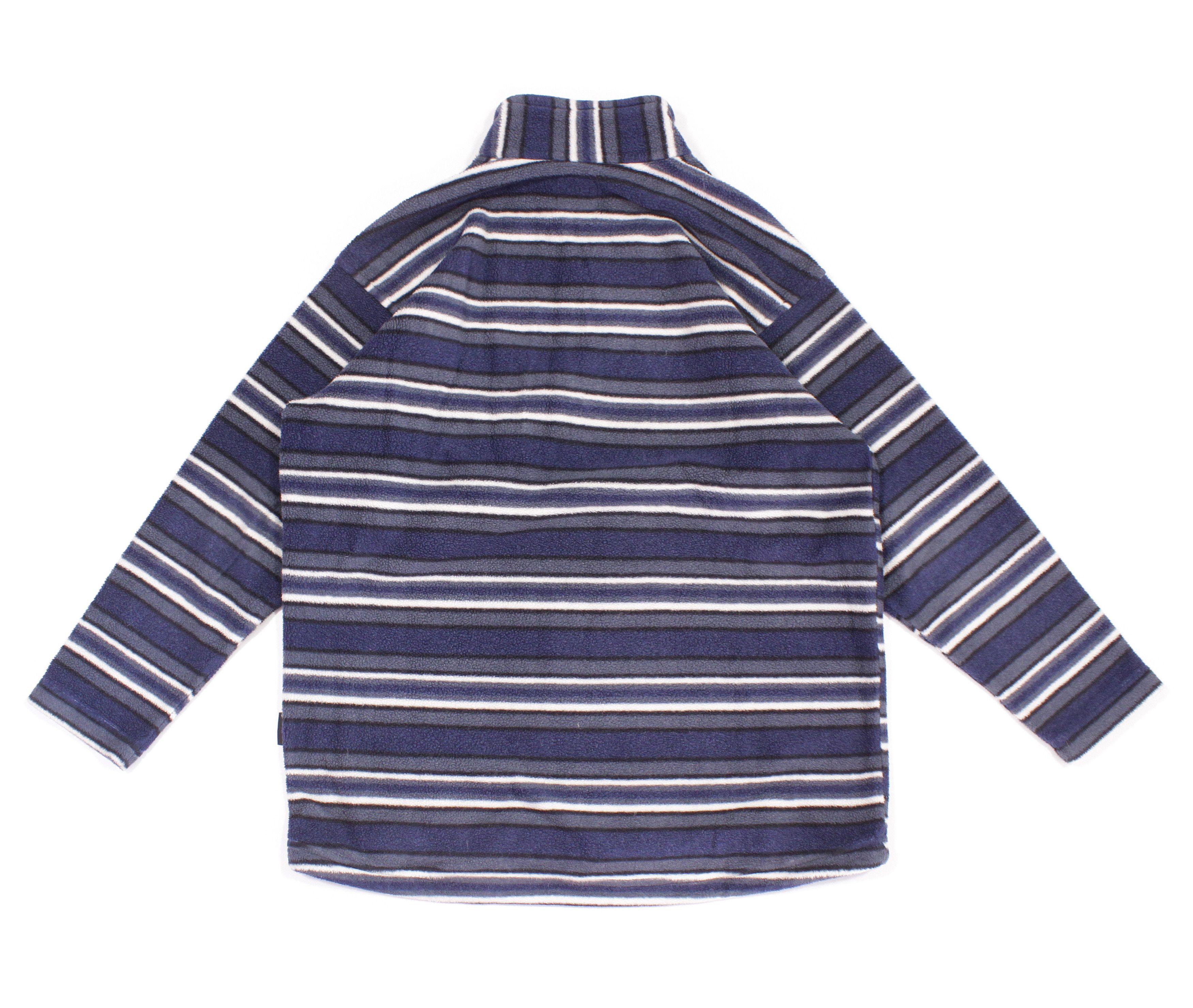 Jack Wolfskin 90S Logo Striped Zip Fleece Vintage Size US S / EU 44-46 / 1 - 2 Thumbnail