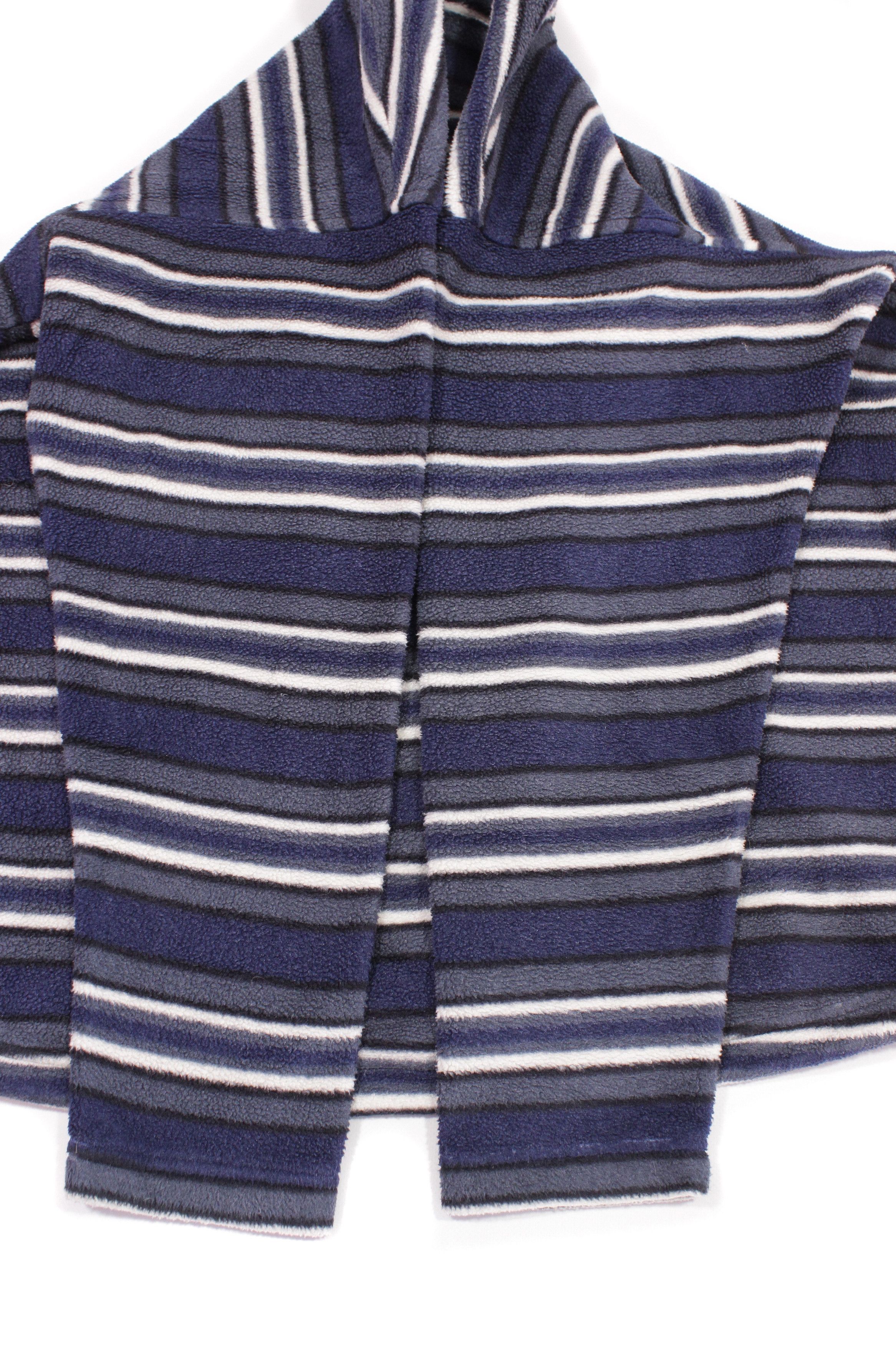 Jack Wolfskin 90S Logo Striped Zip Fleece Vintage Size US S / EU 44-46 / 1 - 6 Thumbnail