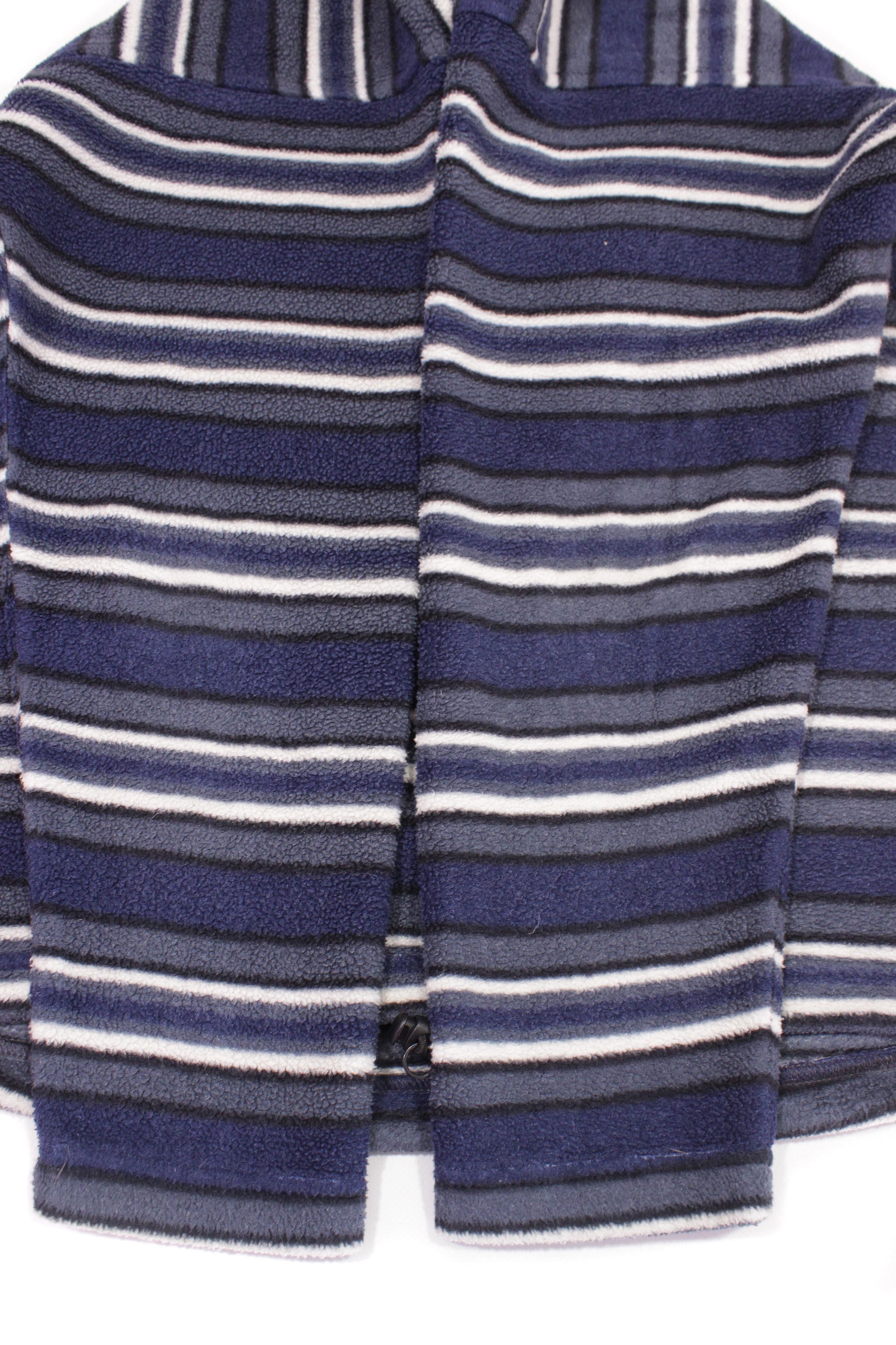Jack Wolfskin 90S Logo Striped Zip Fleece Vintage Size US S / EU 44-46 / 1 - 5 Thumbnail