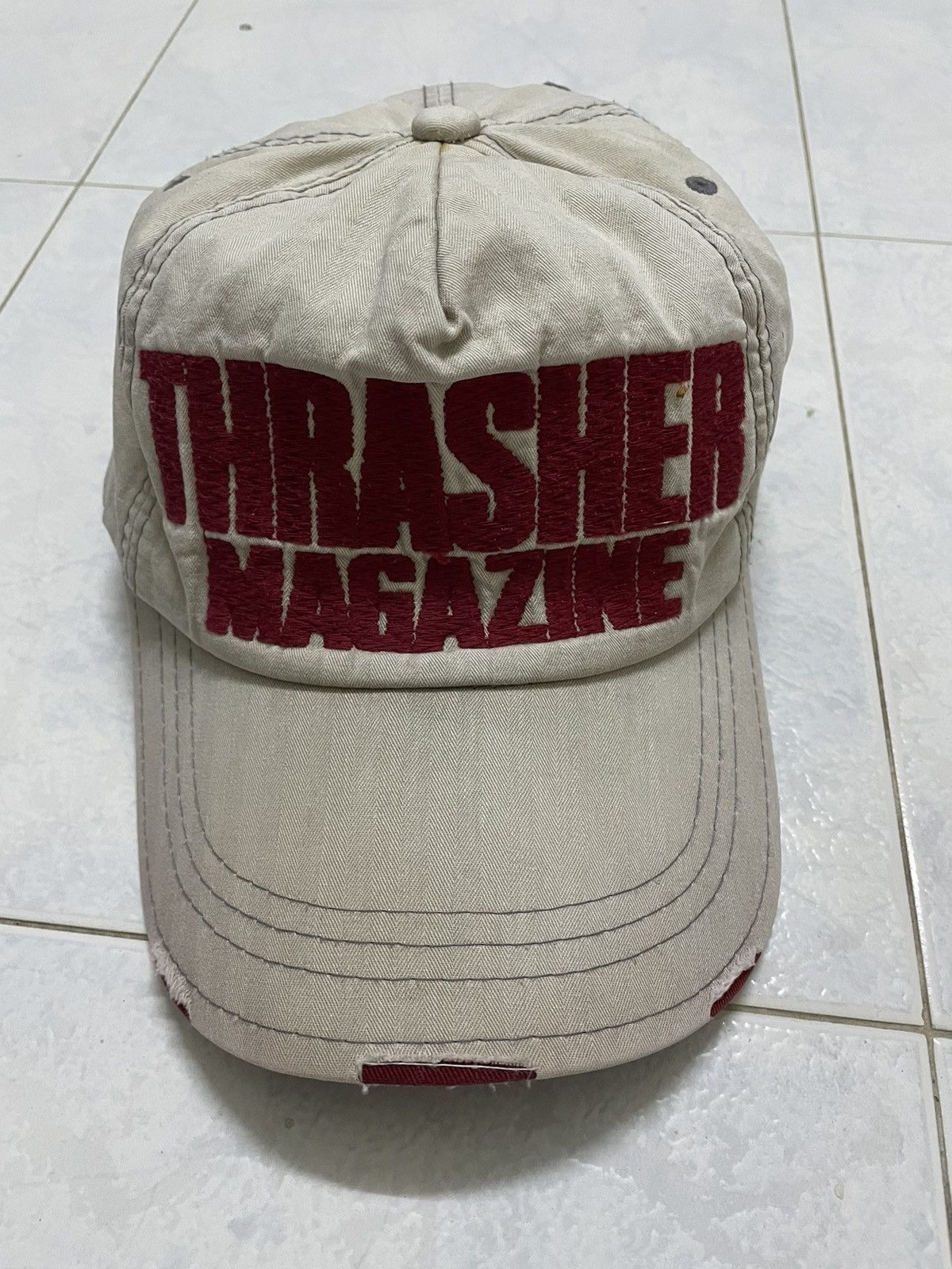 Thrasher × Welcome Skateboards 🔥BEST OFFER🔥Vintage Thrasher hat Size ONE SIZE - 1 Thumbnail
