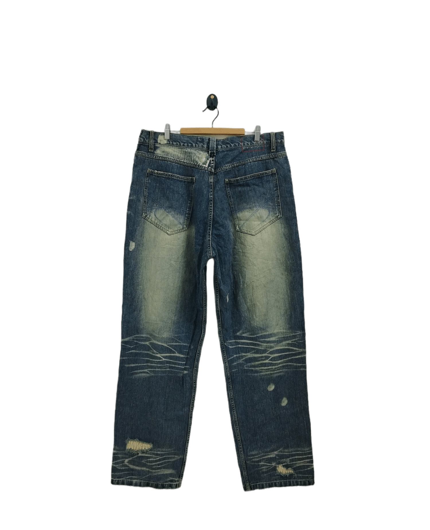 Karl Kani Vintage Karl Kani Distressed Boro Denim Jeans Size US 38 / EU 54 - 8 Thumbnail