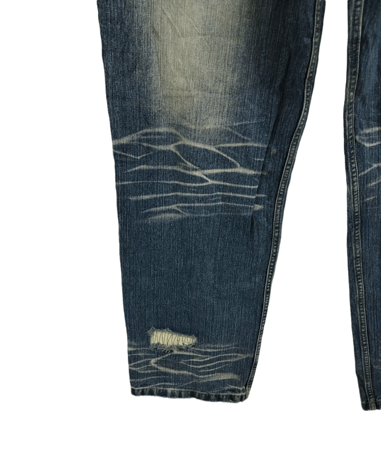 Karl Kani Vintage Karl Kani Distressed Boro Denim Jeans Size US 38 / EU 54 - 13 Thumbnail