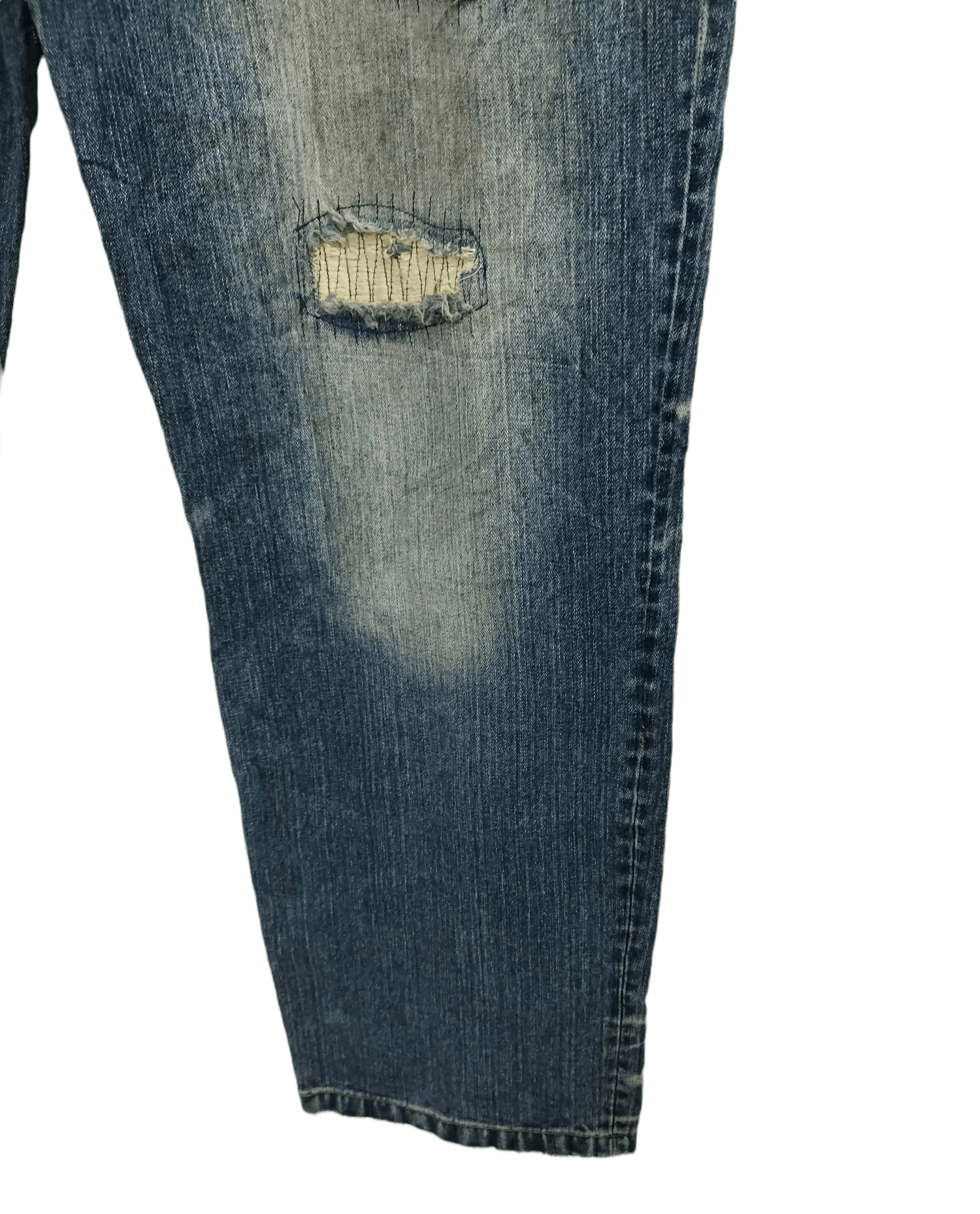Karl Kani Vintage Karl Kani Distressed Boro Denim Jeans Size US 38 / EU 54 - 5 Thumbnail