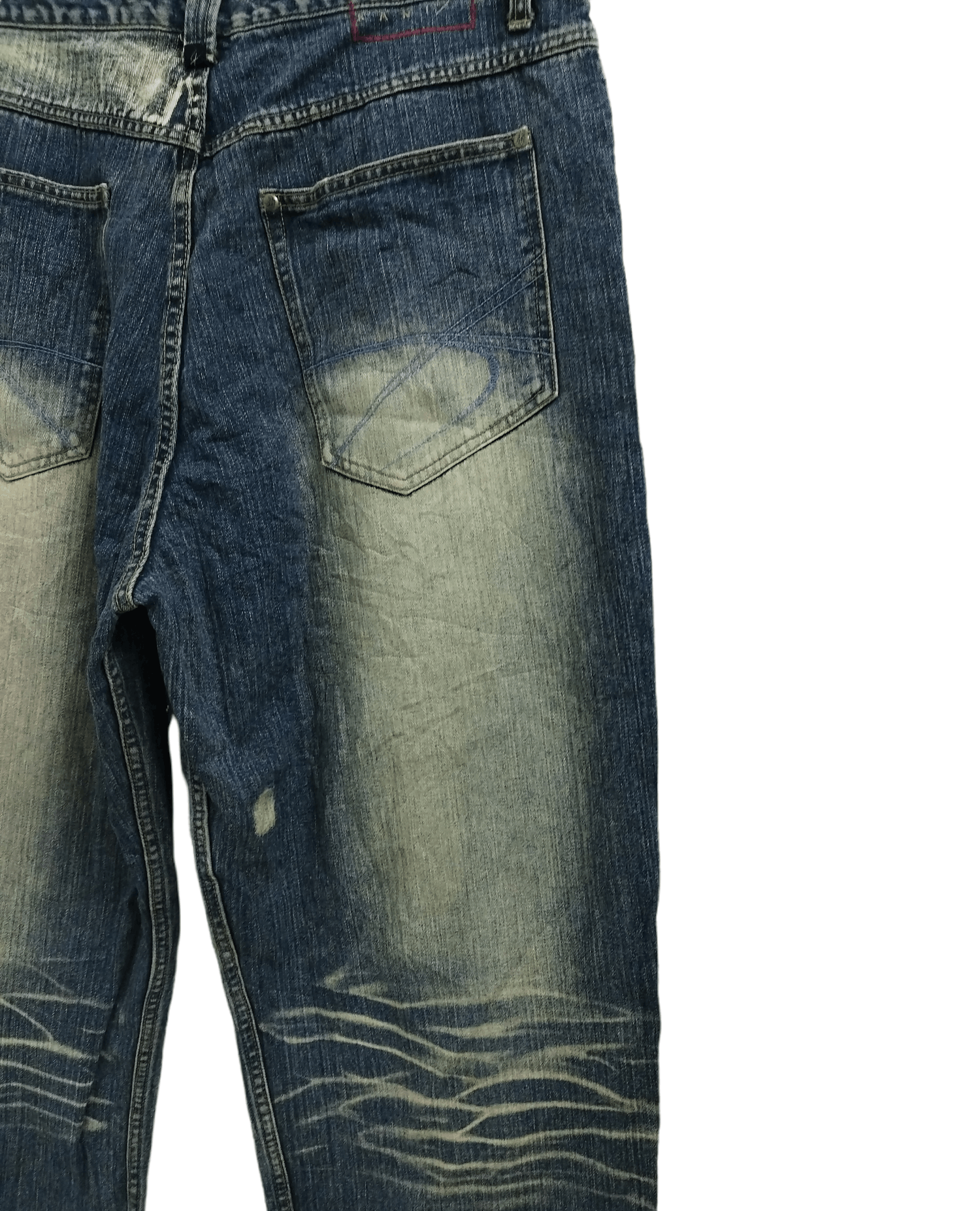 Karl Kani Vintage Karl Kani Distressed Boro Denim Jeans Size US 38 / EU 54 - 10 Thumbnail