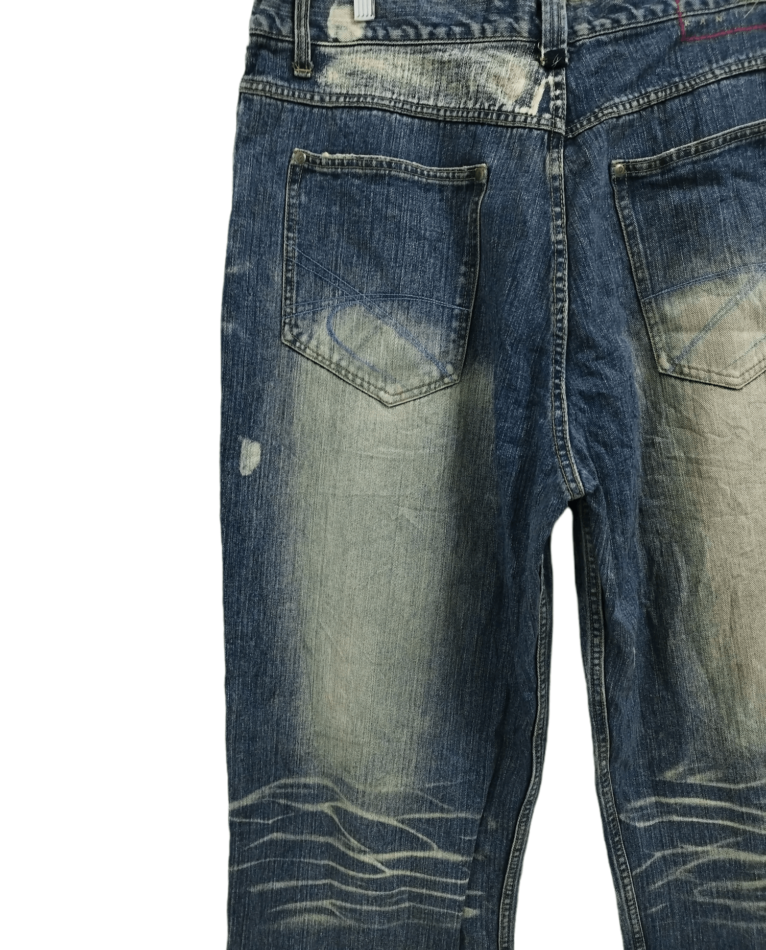 Karl Kani Vintage Karl Kani Distressed Boro Denim Jeans Size US 38 / EU 54 - 12 Thumbnail
