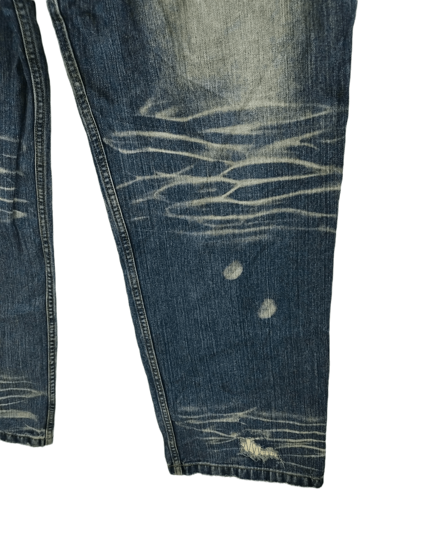 Karl Kani Vintage Karl Kani Distressed Boro Denim Jeans Size US 38 / EU 54 - 11 Thumbnail