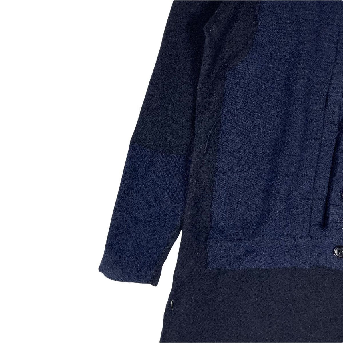 CABANE de ZUCCa × Indigo × Issey Miyake ❄️ZUCCA PATCHWORK LONGSLEEVE Size M / US 6-8 / IT 42-44 - 5 Thumbnail