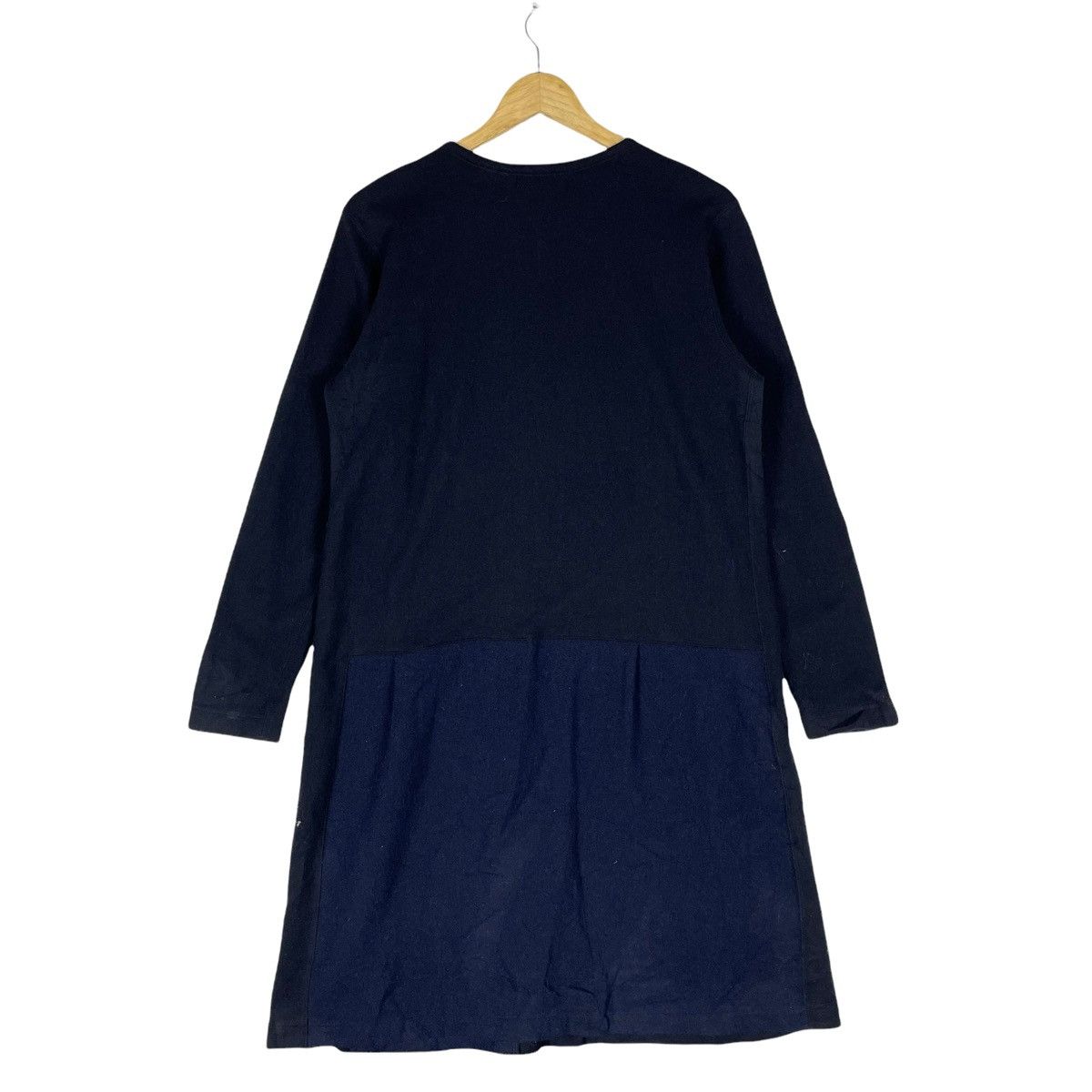 CABANE de ZUCCa × Indigo × Issey Miyake ❄️ZUCCA PATCHWORK LONGSLEEVE Size M / US 6-8 / IT 42-44 - 6 Thumbnail