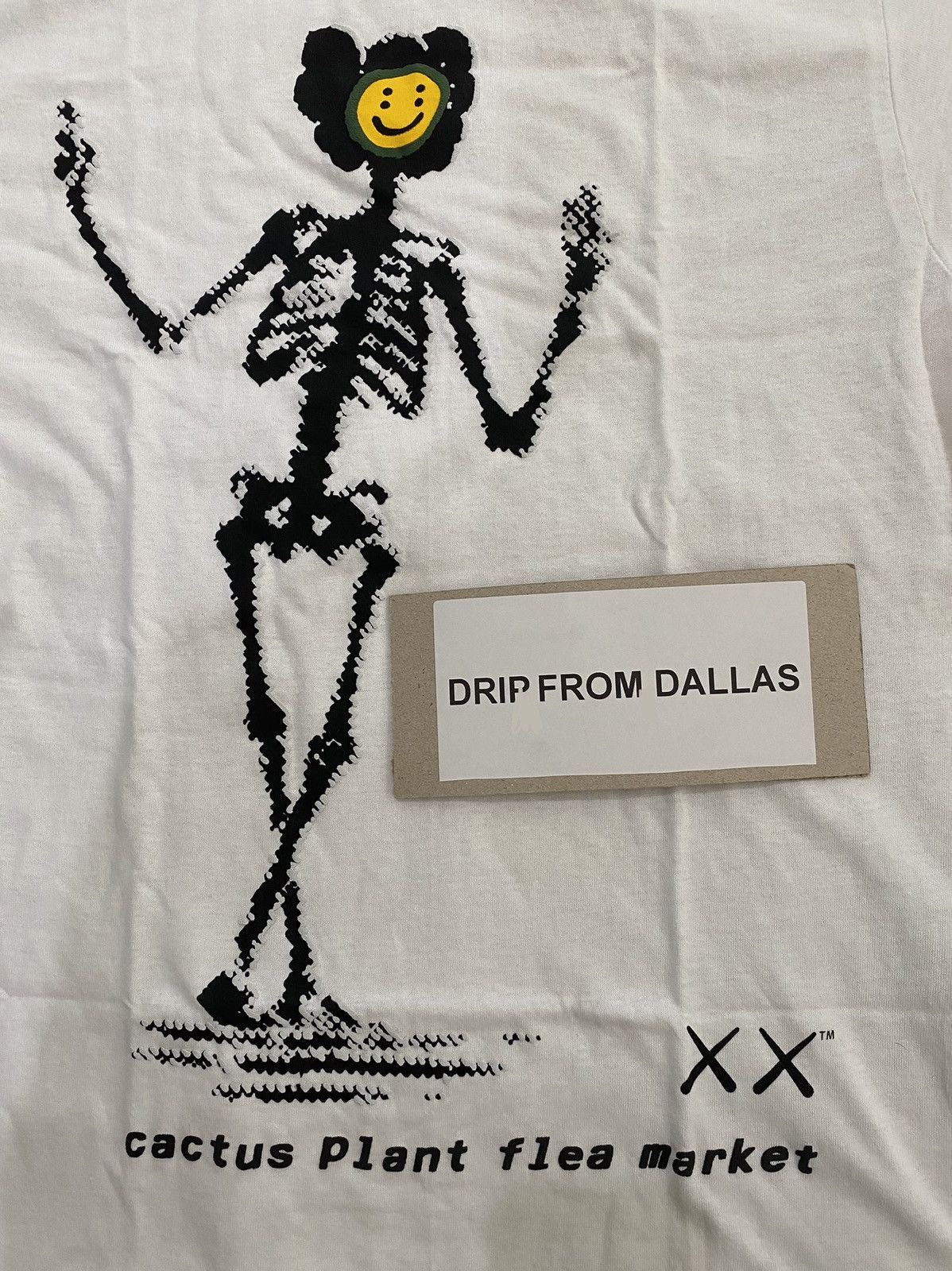 Kaws KAWS x CPFM T-Shirt White (small) Size US S / EU 44-46 / 1 - 2 Thumbnail