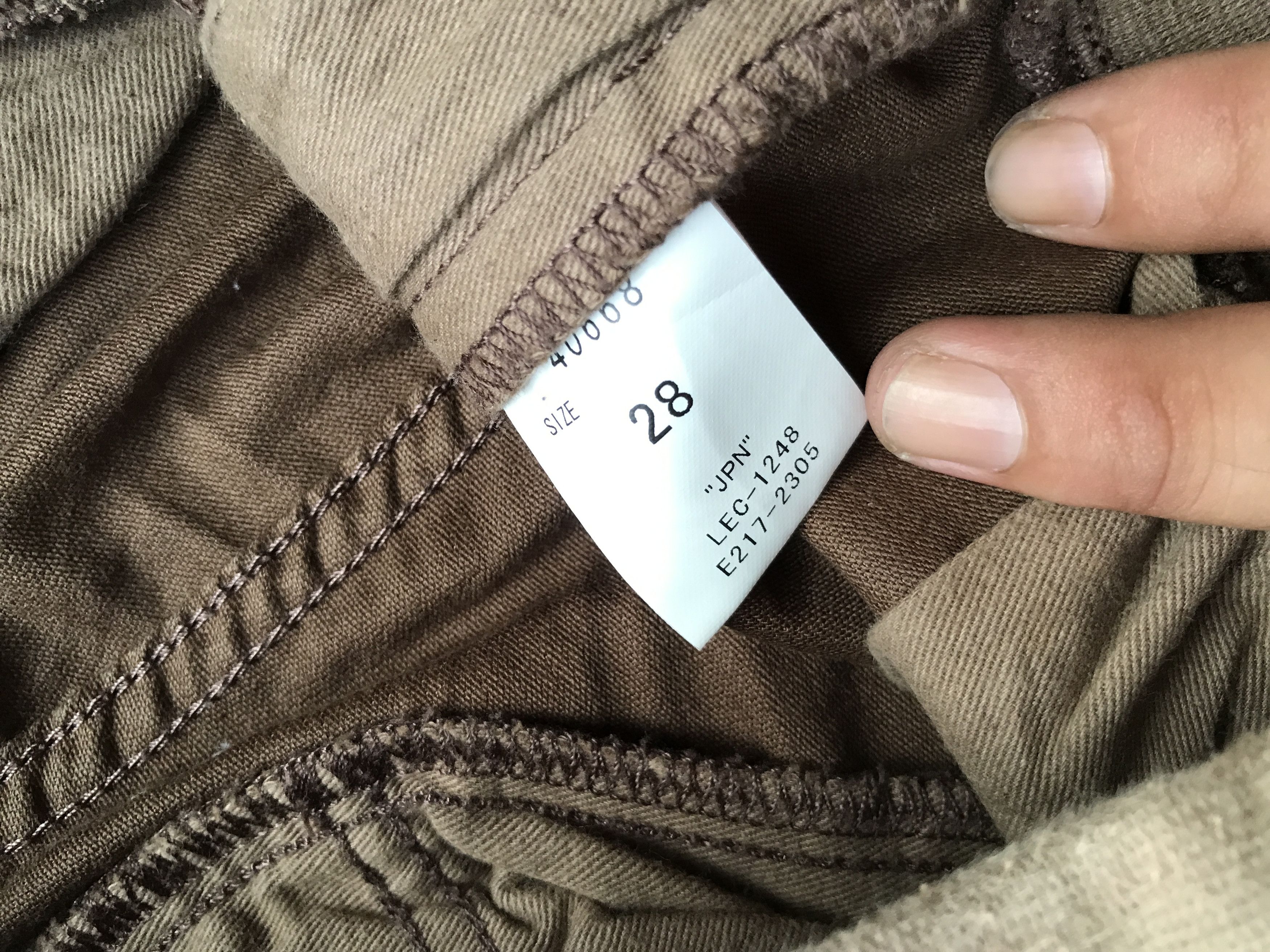 Japanese Brand Lee Easy Design Warming Cargo Pant Size US 30 / EU 46 - 8 Thumbnail