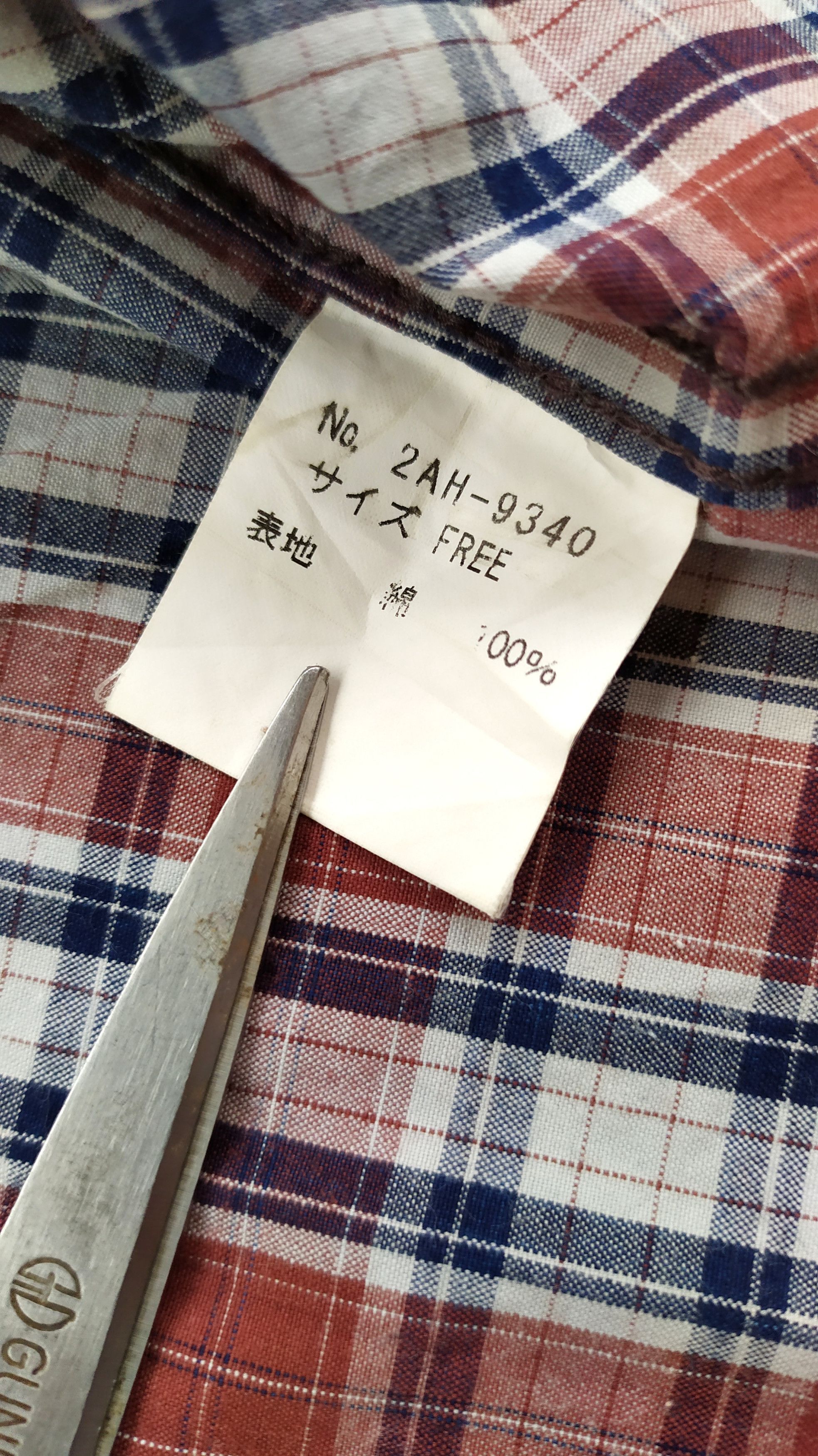 Hysteric Glamour Vintage HYSTERIC GLAMOUR wmen plaid shirt M Size M / US 6-8 / IT 42-44 - 6 Thumbnail