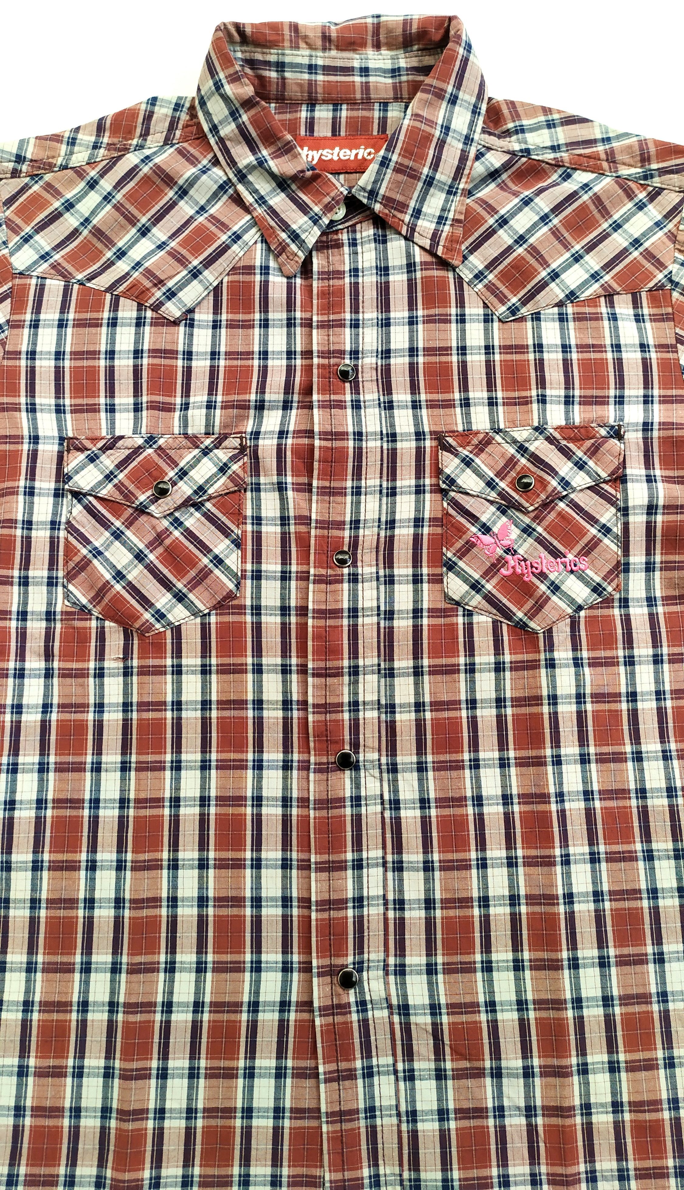 Hysteric Glamour Vintage HYSTERIC GLAMOUR wmen plaid shirt M Size M / US 6-8 / IT 42-44 - 12 Thumbnail