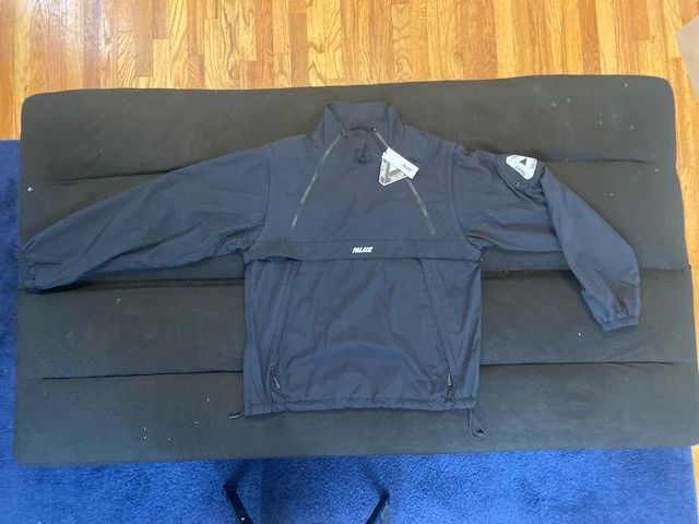 Palace Palace Zip Off Gilet Jacket Black | Grailed