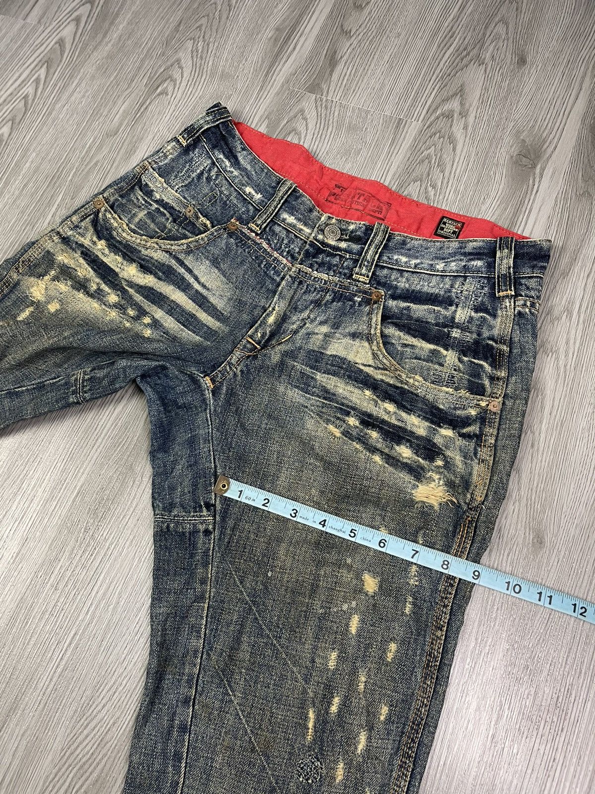 Japanese Brand BARTUCK Japan Workwear distressed denim Size US 32 / EU 48 - 12 Thumbnail