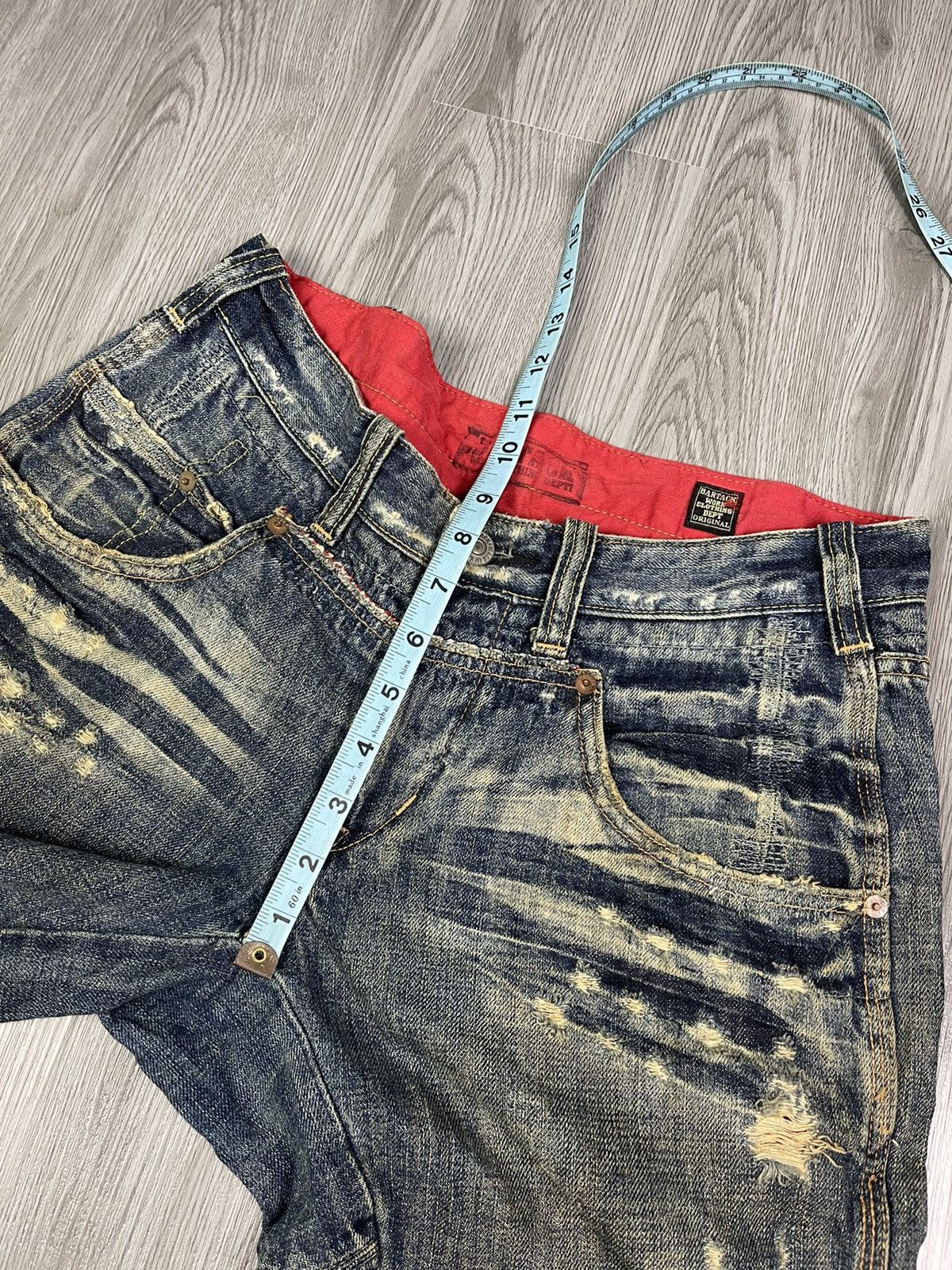 Japanese Brand BARTUCK Japan Workwear distressed denim Size US 32 / EU 48 - 11 Thumbnail