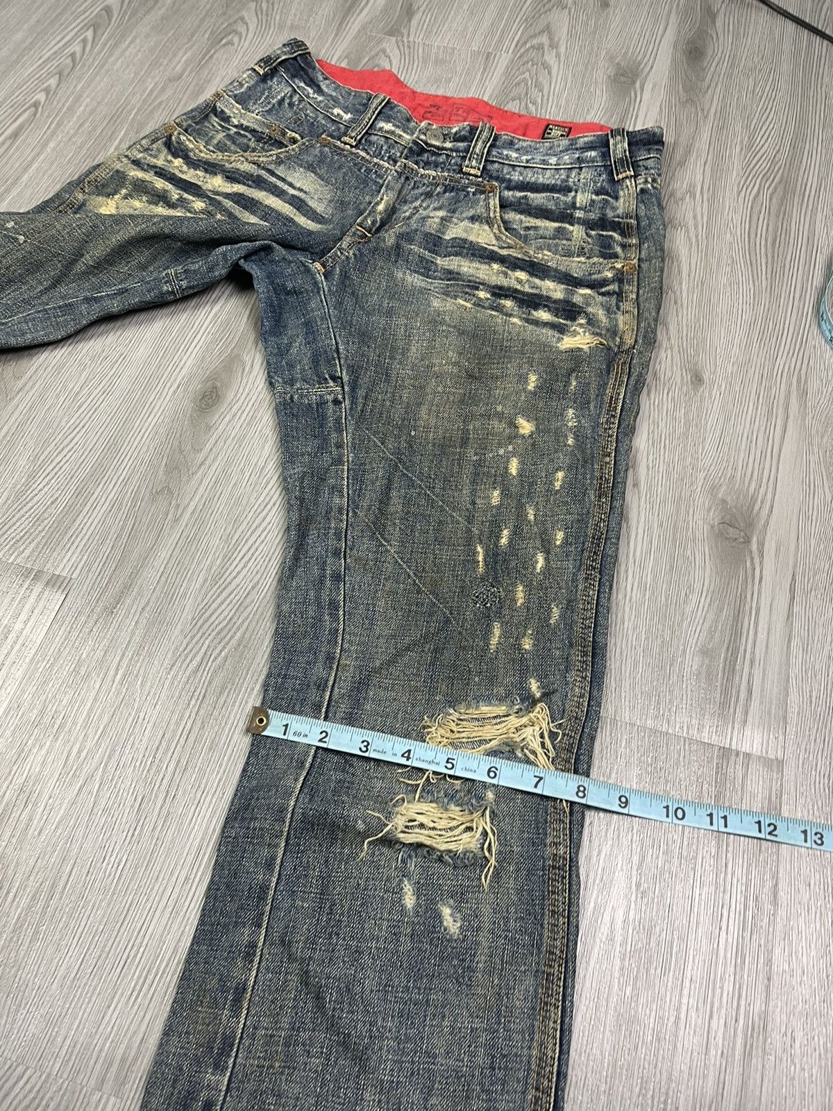 Japanese Brand BARTUCK Japan Workwear distressed denim Size US 32 / EU 48 - 13 Thumbnail