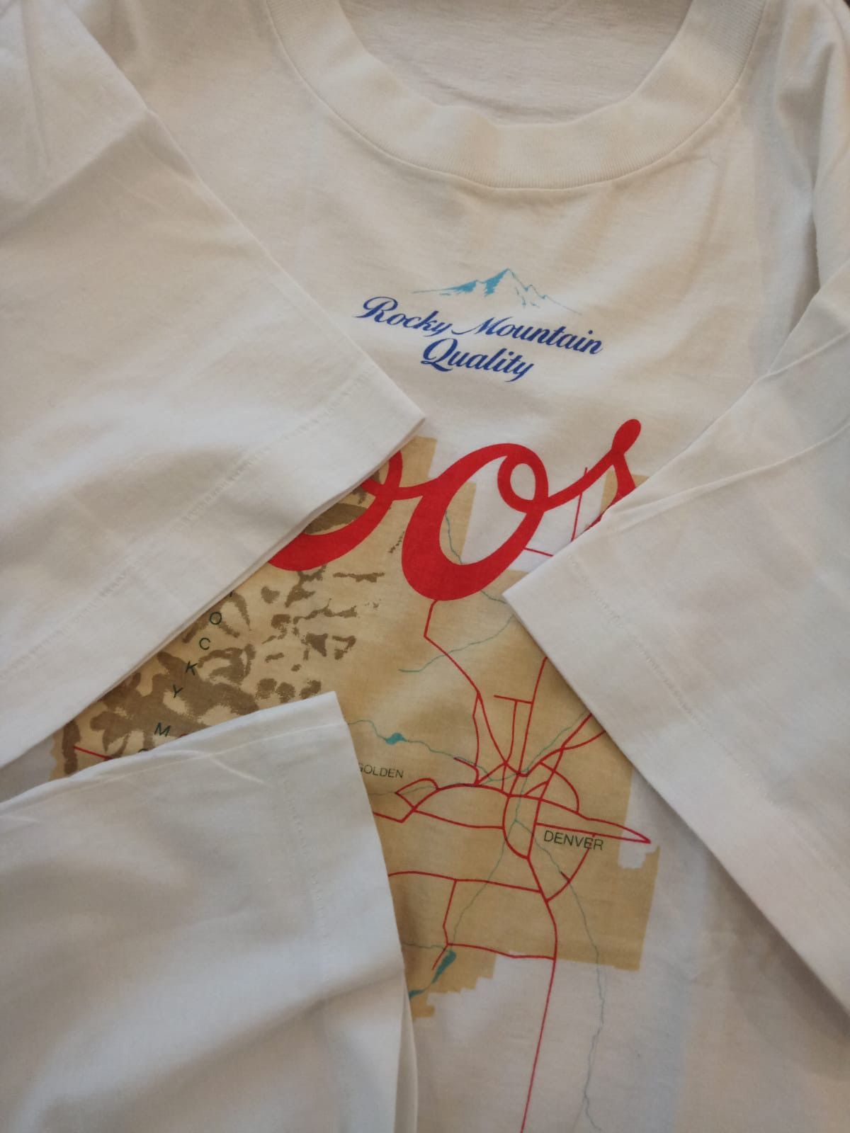Vintage Vintage Coors Light T’shirt / Tees Rocky Mountain Size US M / EU 48-50 / 2 - 4 Thumbnail