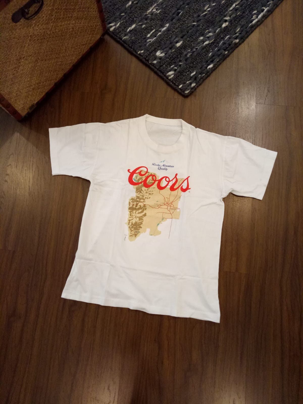 Vintage Vintage Coors Light T’shirt / Tees Rocky Mountain Size US M / EU 48-50 / 2 - 2 Thumbnail