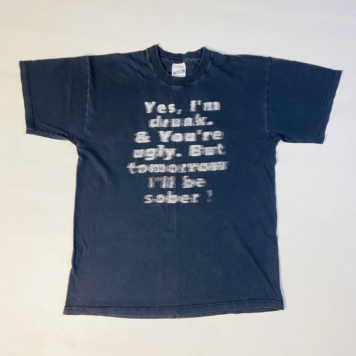 Other OG SUN FADED VINTAGE TEE EXCELLENT OVERSIZED BLANK S&S FOTL Size US L / EU 52-54 / 3 - 3 Thumbnail