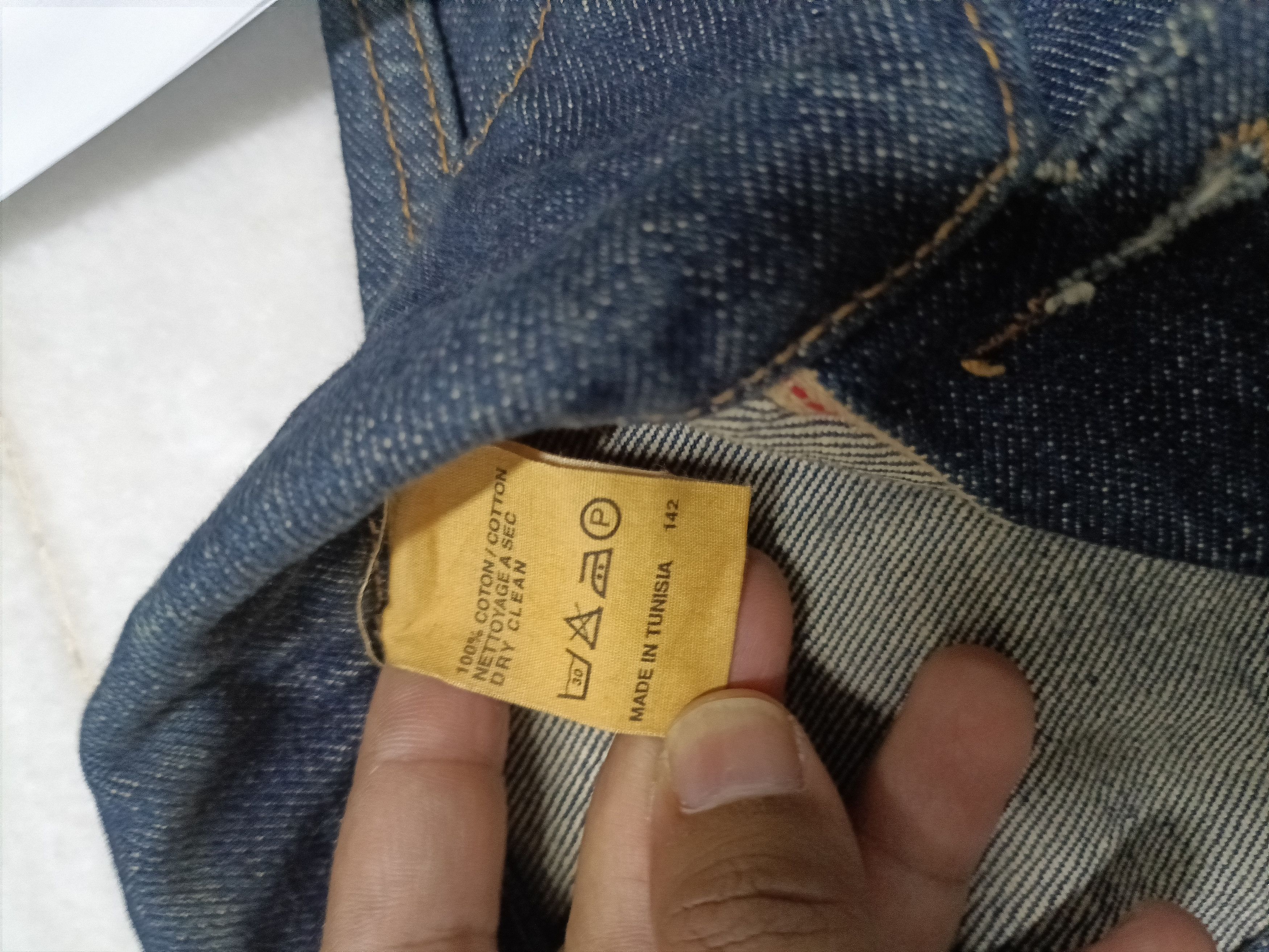 Designer Jacket jeans denim A.P.C. Size US S / EU 44-46 / 1 - 7 Thumbnail