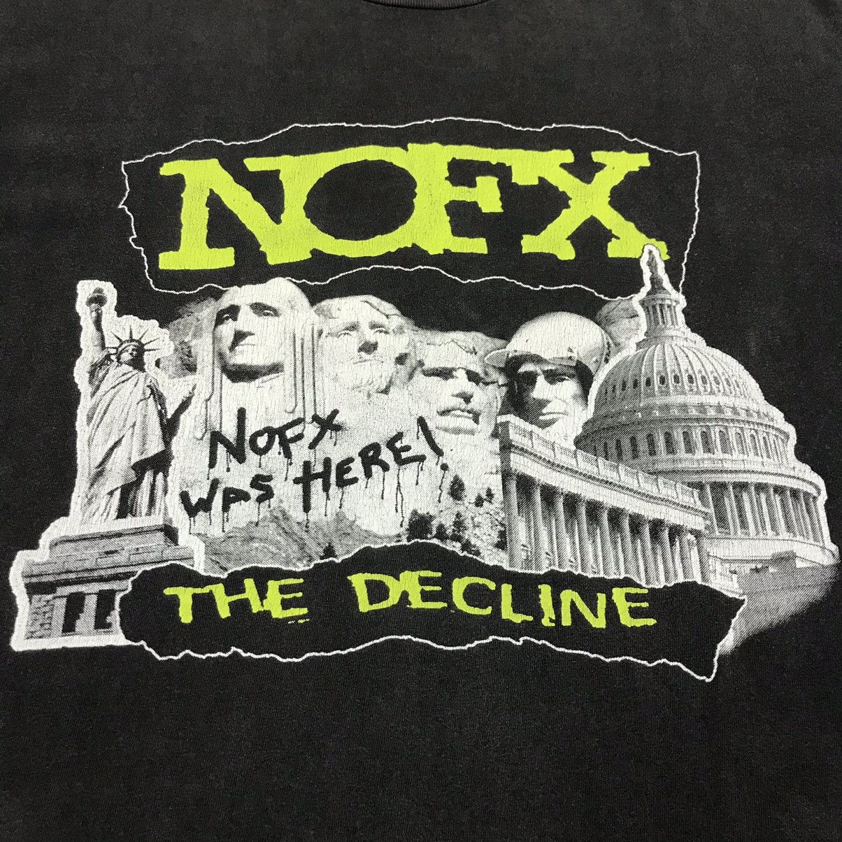 Band Tees × Vintage Vintage NOFX Band Tees Size US L / EU 52-54 / 3 - 3 Thumbnail