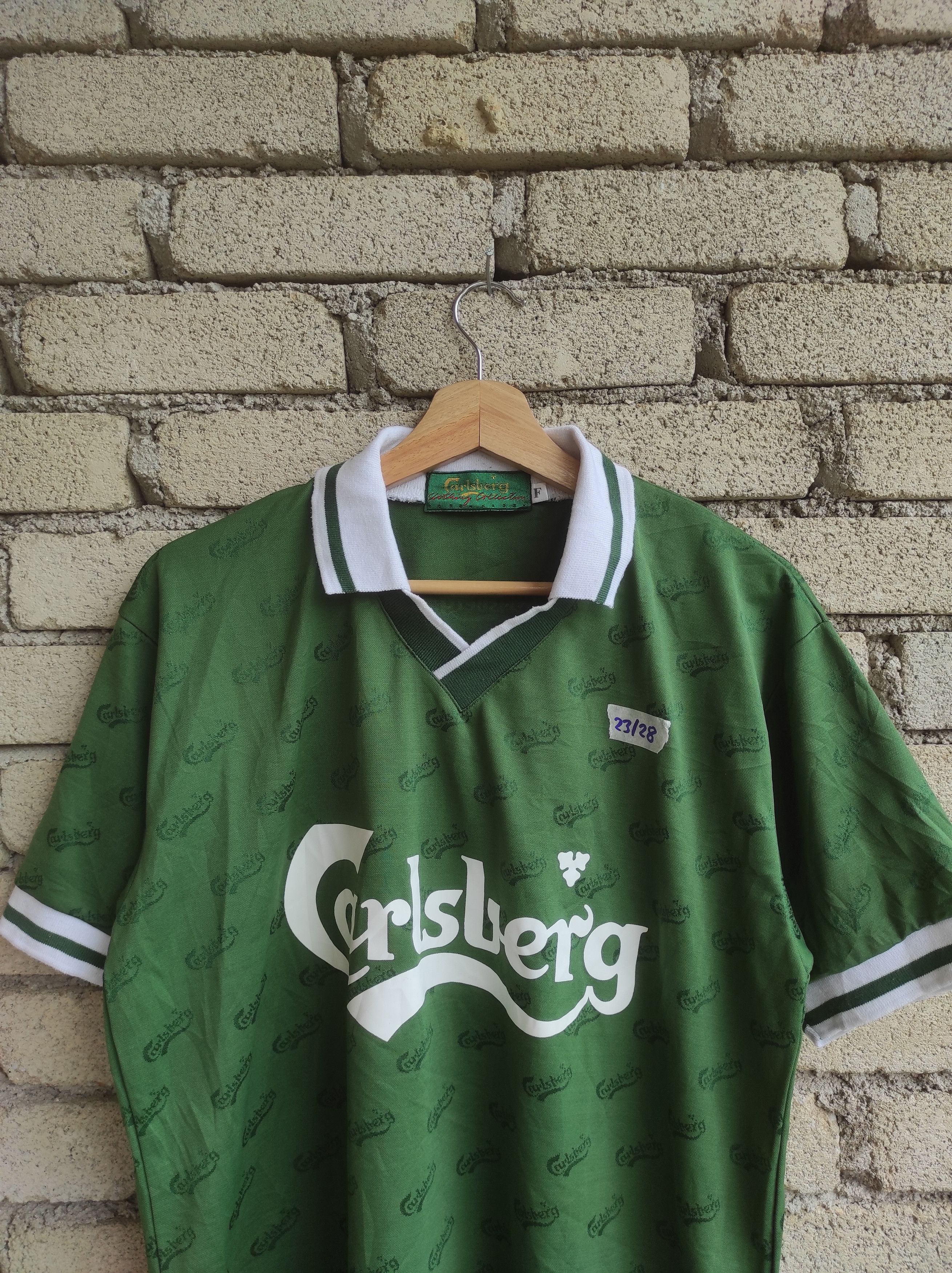 Vintage Carlsberg jersey Size US M / EU 48-50 / 2 - 2 Thumbnail