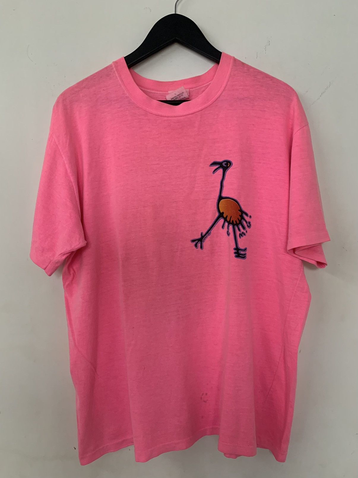 Mambo Vintage Mambo Graphics Upside Down emu T-Shirt Size US M / EU 48-50 / 2 - 2 Thumbnail