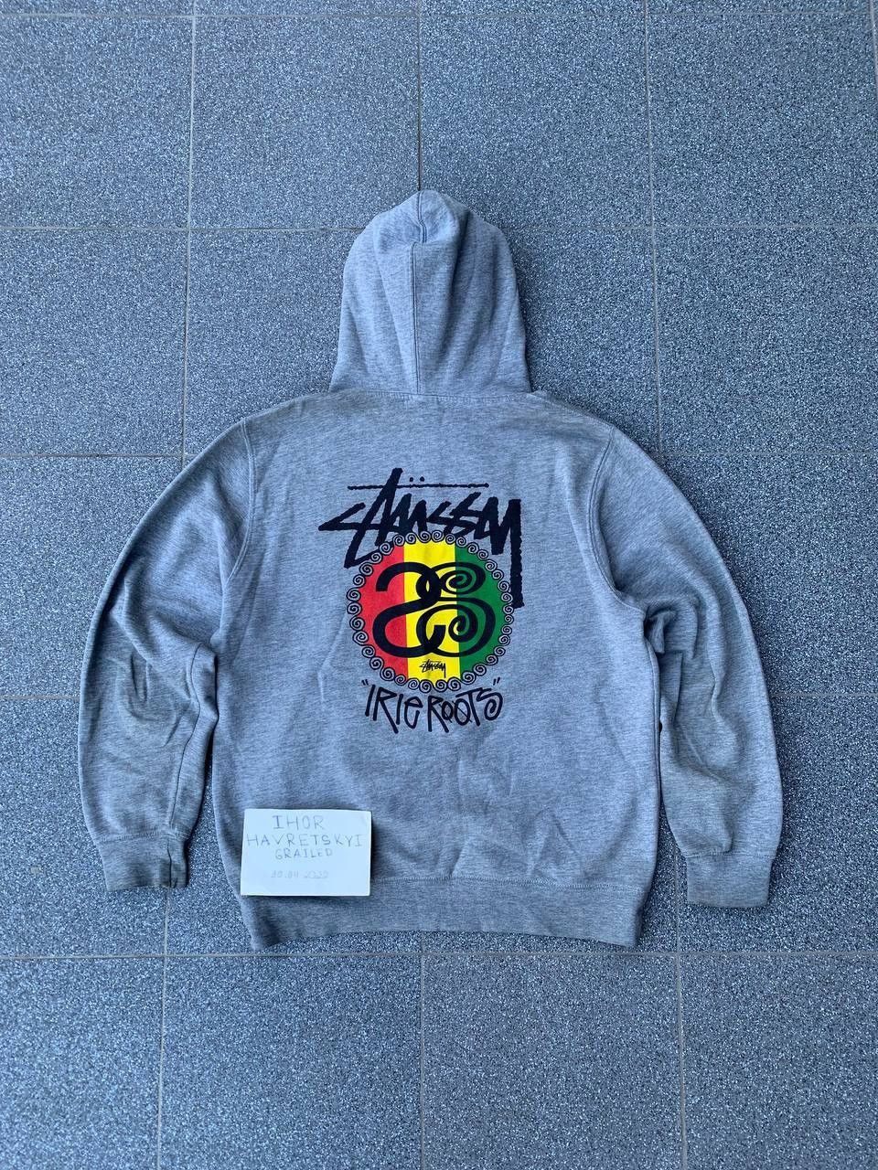 Stussy Rasta Hoodie Grailed