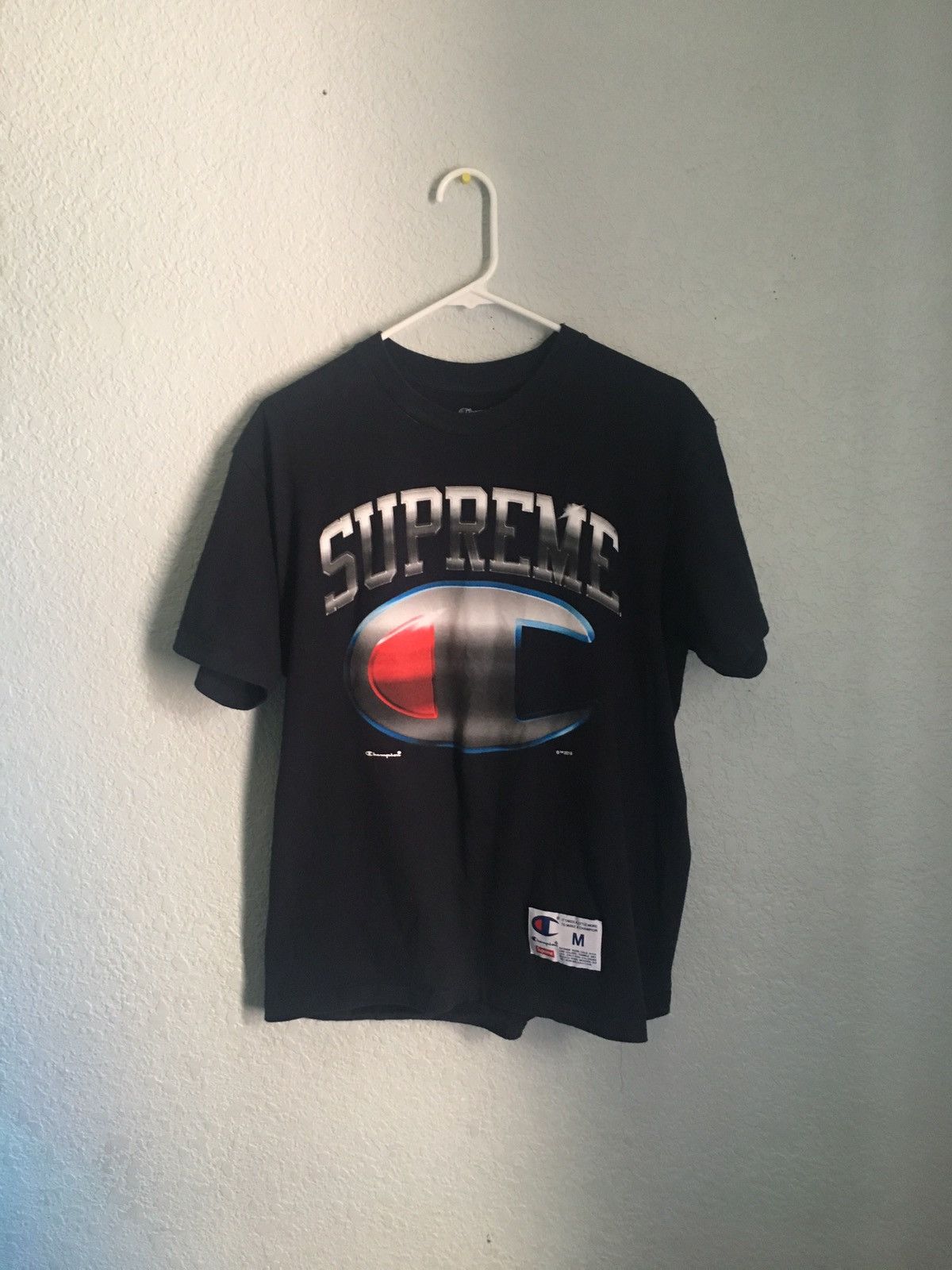 Champion Supreme Supreme x Champion Tee Grailed