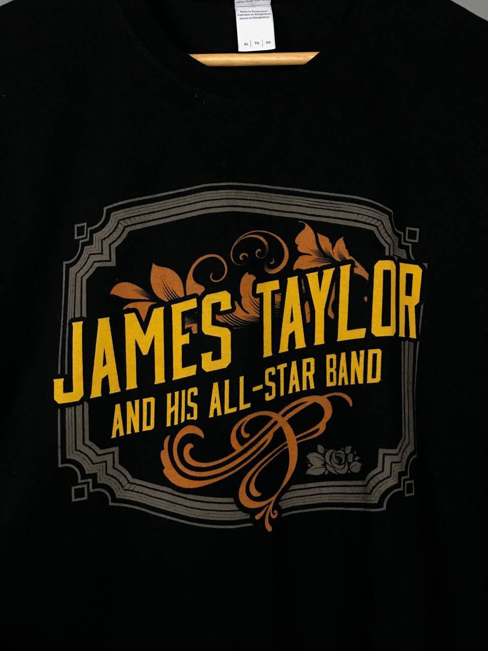 Band Tees × Vintage James Taylor 2015 vintage rock band tour tee Size US XL / EU 56 / 4 - 3 Thumbnail