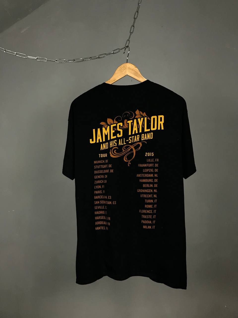 Band Tees × Vintage James Taylor 2015 vintage rock band tour tee Size US XL / EU 56 / 4 - 6 Thumbnail
