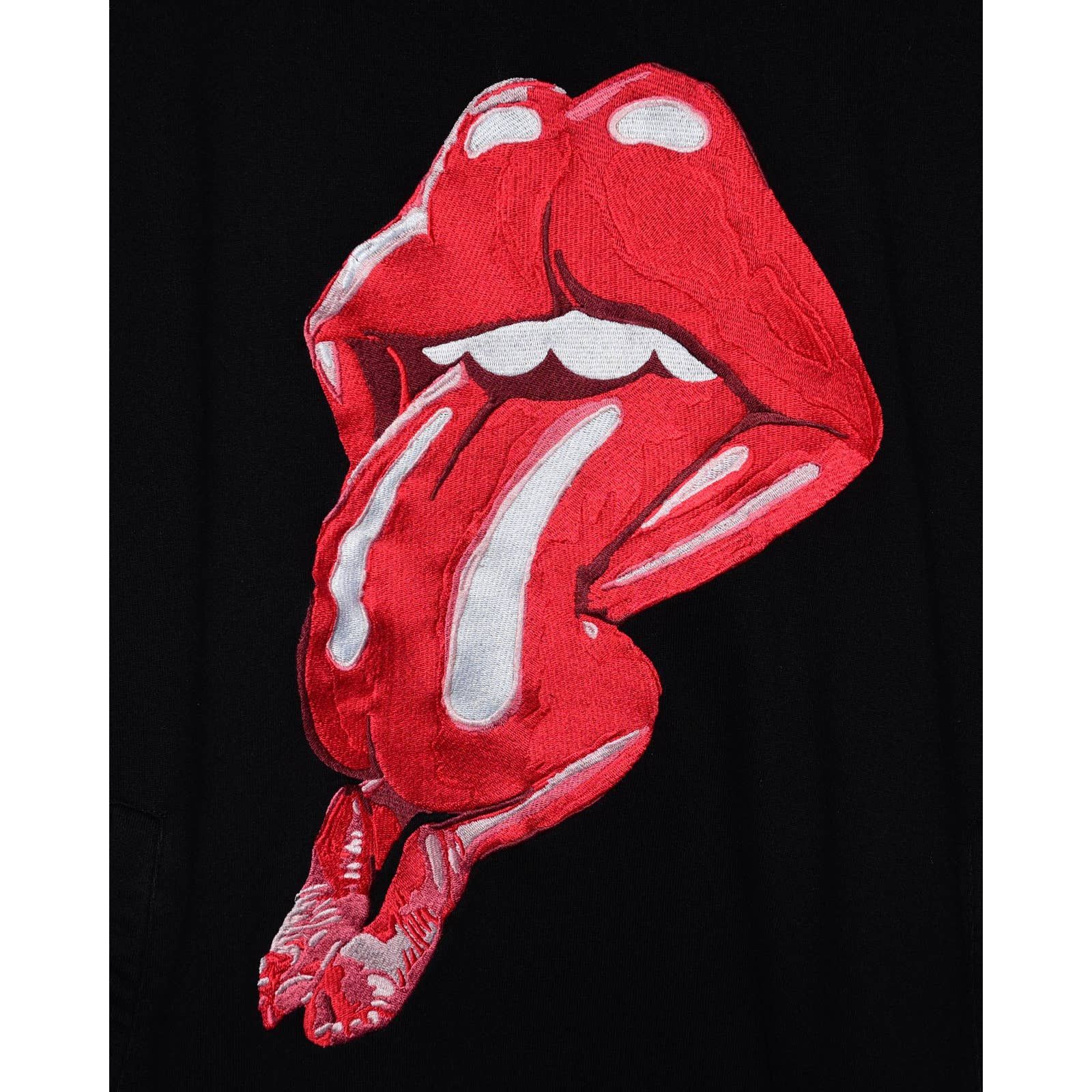 Staple × The Rolling Stones Staple x Ron English 'Lady Lips' Embroidered Hoodie Size US L / EU 52-54 / 3 - 3 Thumbnail