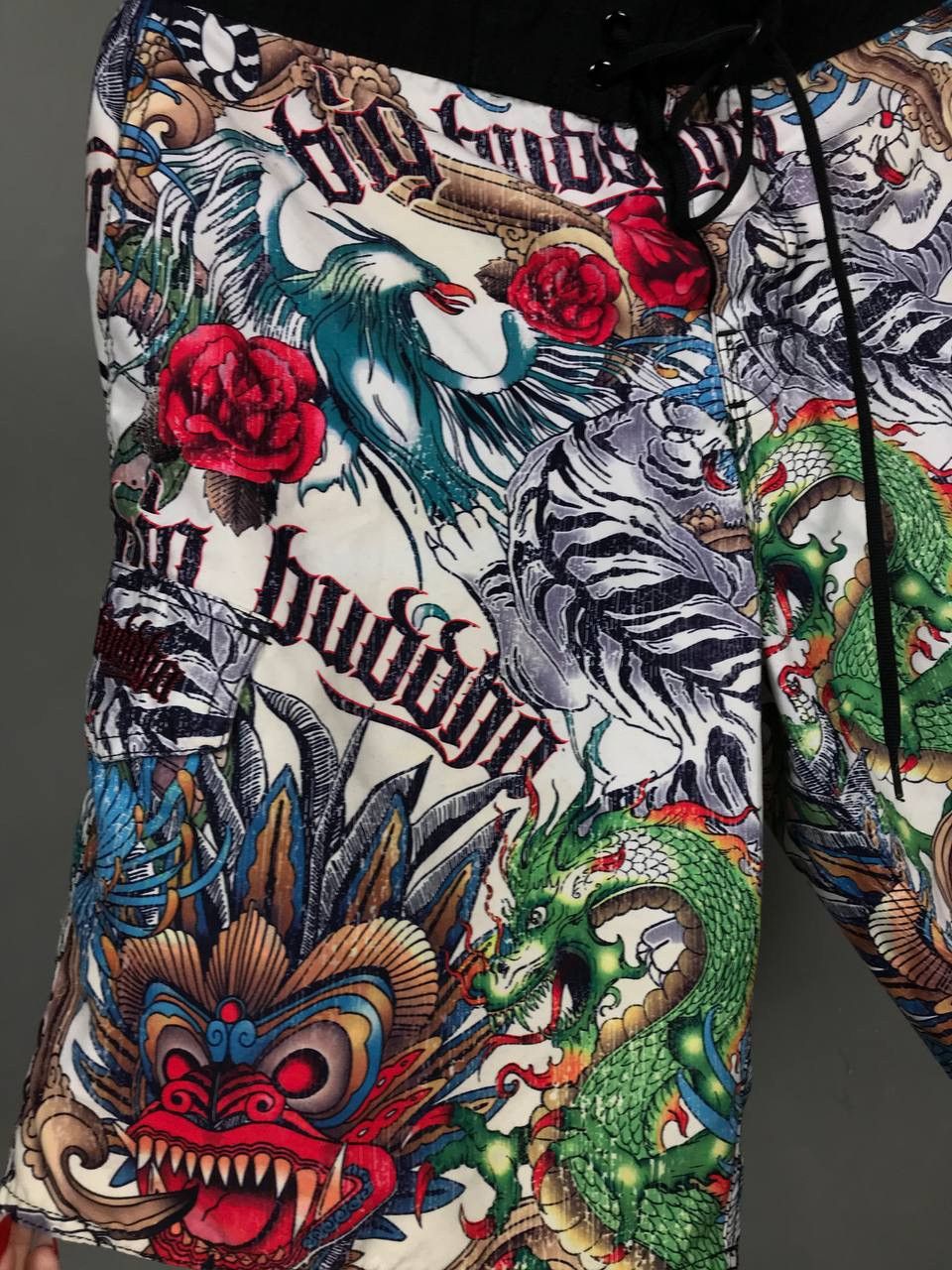 Other Big Buddha crazy multicolor overprinted shorts Size US 34 / EU 50 - 3 Thumbnail