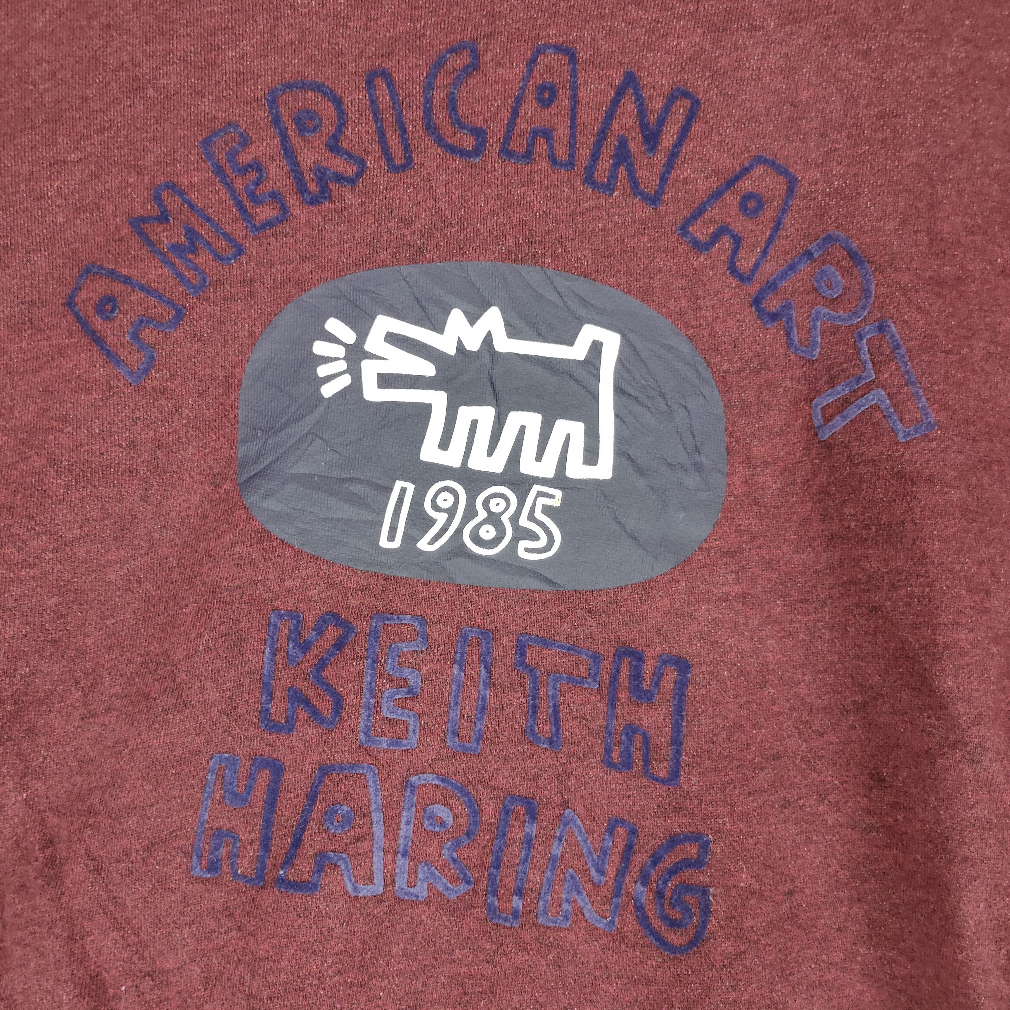 Keith Haring KEITH HARING American Art Printed Logo Crewneck Sweatshirt Size US M / EU 48-50 / 2 - 2 Thumbnail
